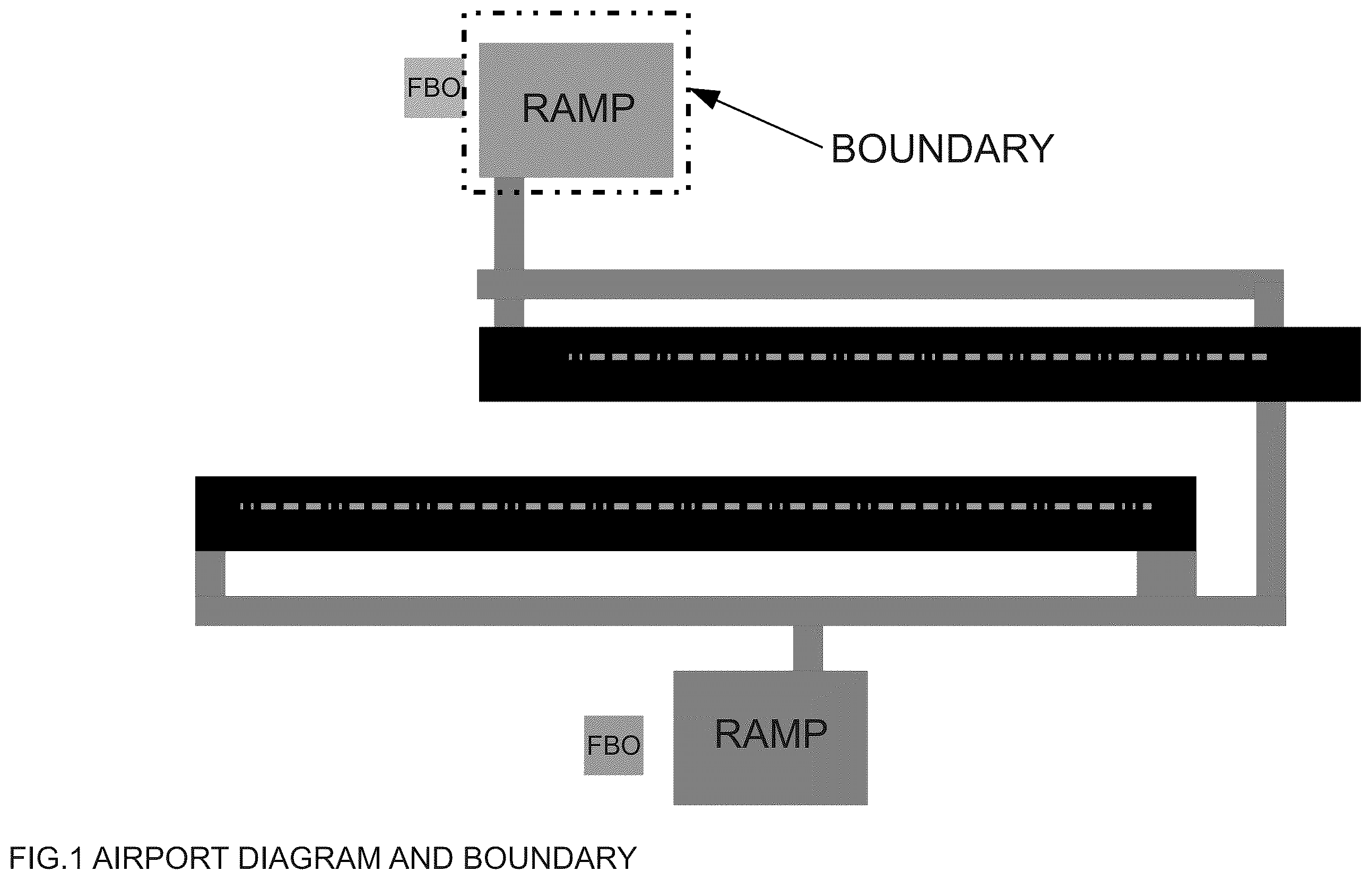 Patent US12480783 — Method and system tool for aircraft facility access capture — Figure 1