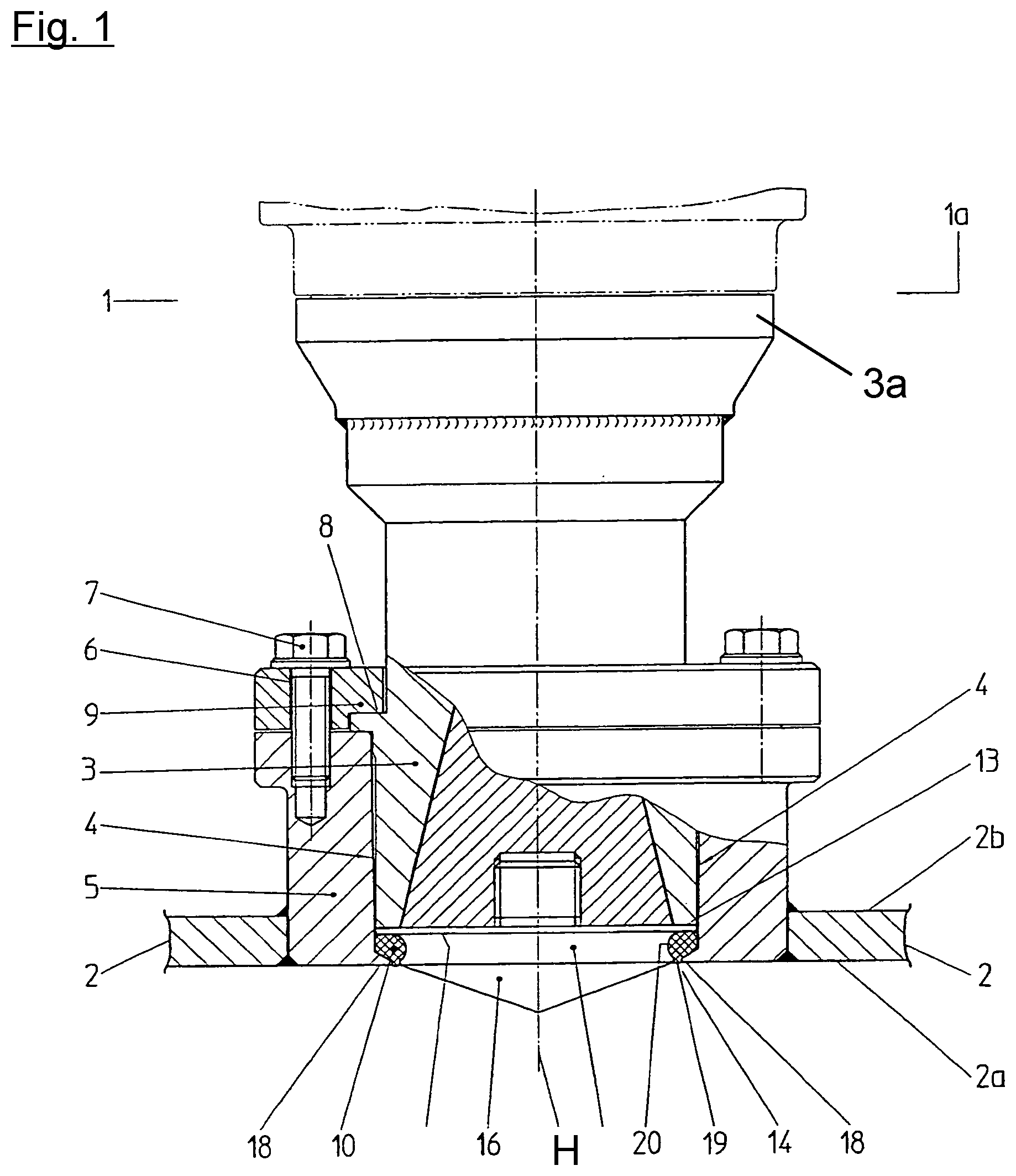 Patent US12480800 — Radar measuring device, measuring assembly and lens — Figure 1