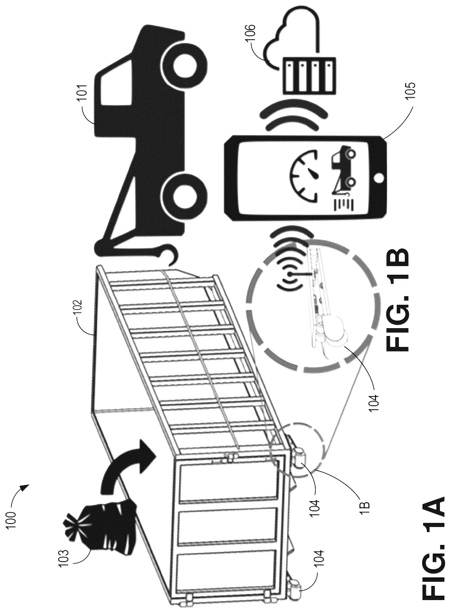 Patent US12480801 Figure 1 – Indirect weight measurement systems and processes