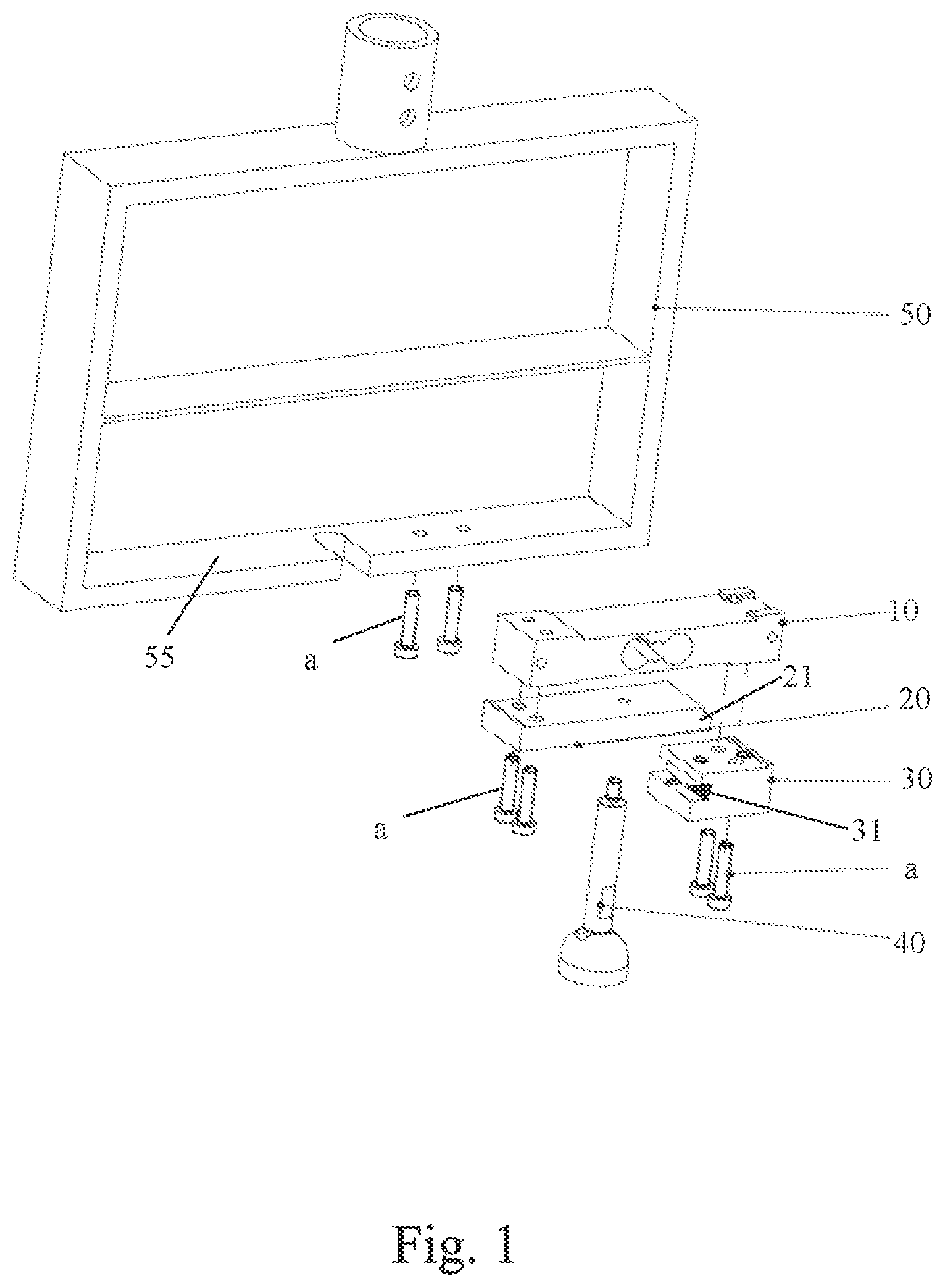 Patent US12480804 Figure 1 – Hanging scale sensor apparatus and a hanging scale