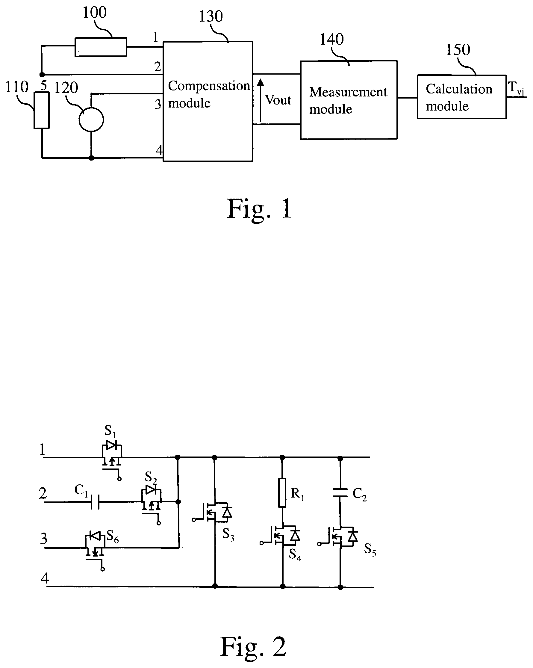 Patent US12480823 — Method and system for determining junction temperature of power semiconductor — Figure 1