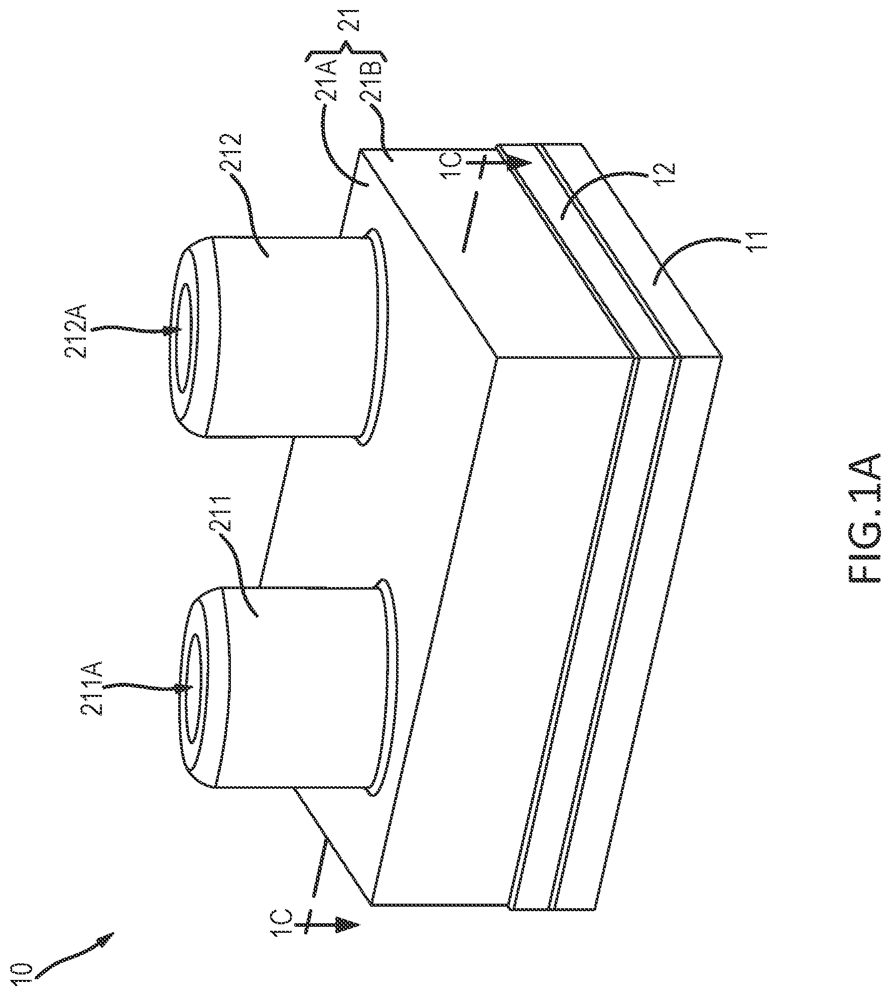 Patent US12480828 Figure 1 – Electronic devices and methods of manufacturing electronic devices