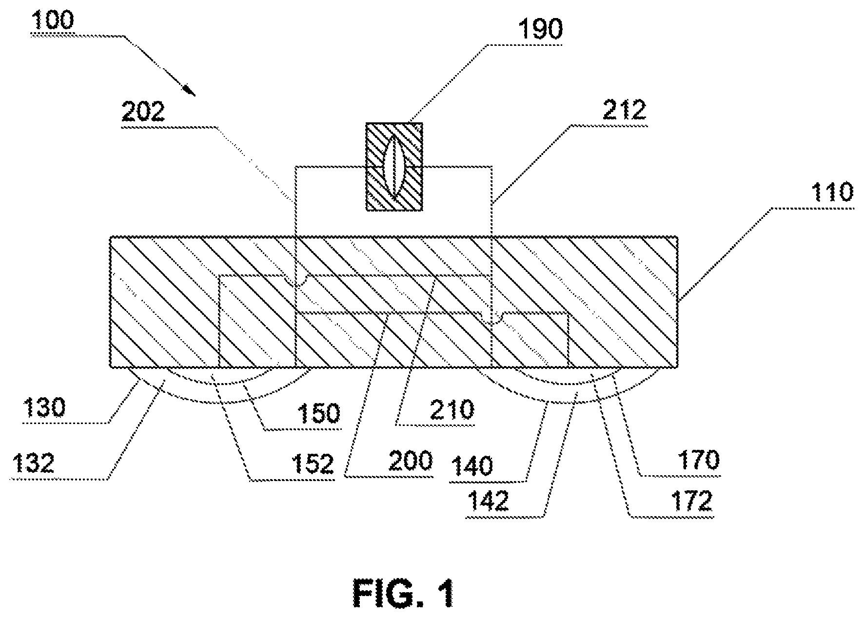 Patent US12480829 — Differential pressure measuring sensor with overload protection — Figure 1