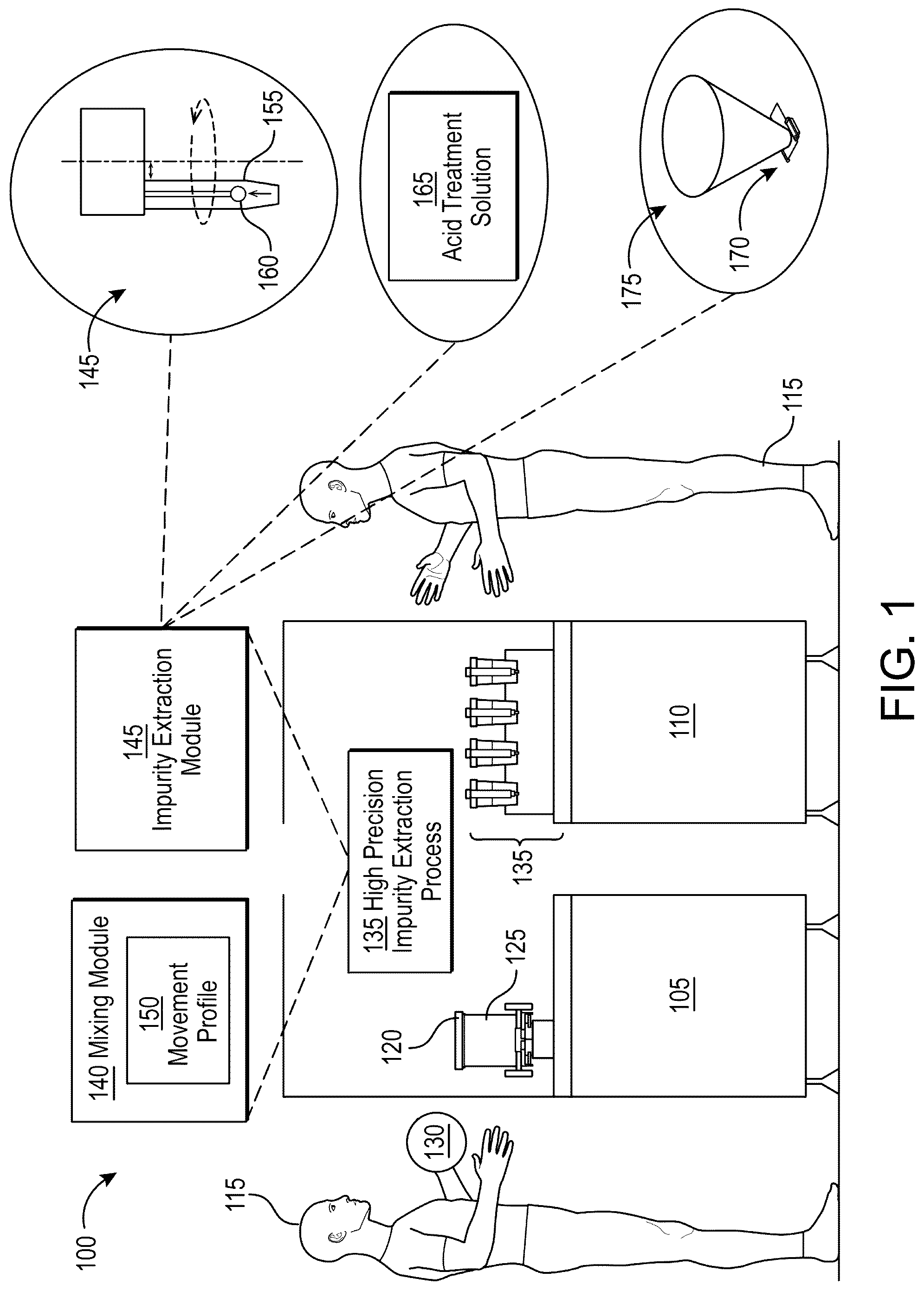 Patent US12480840 — Automatic high precision battery material assessment system — Figure 1