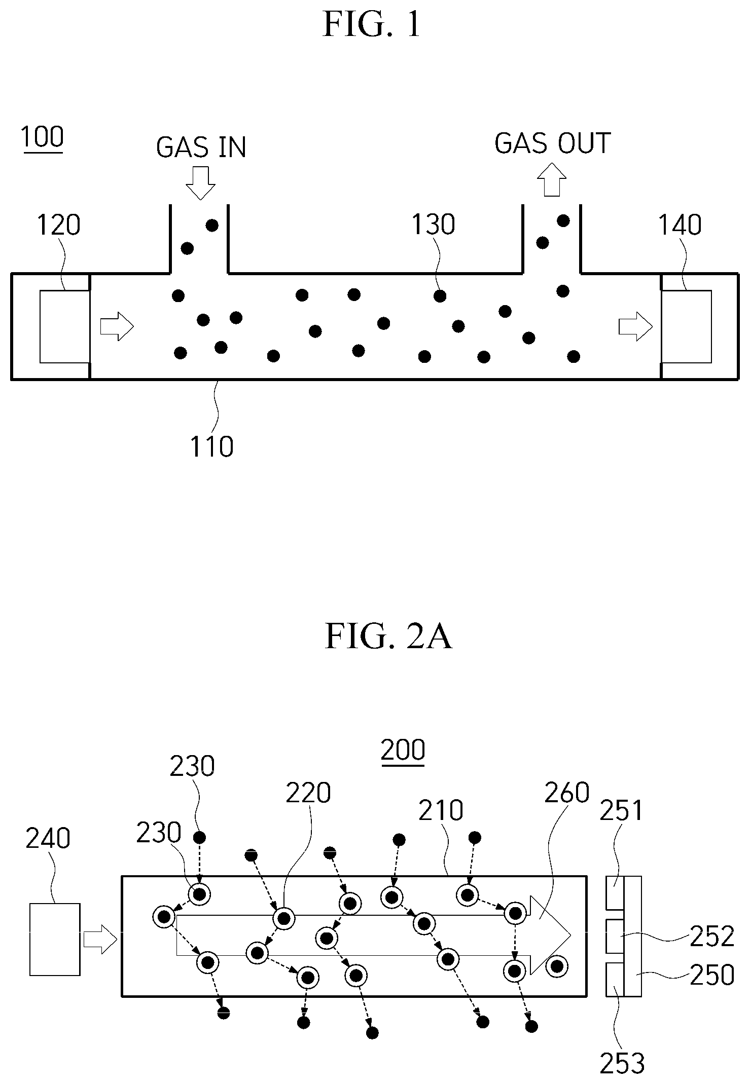 Patent US12480870 — Non-dispersive infrared gas sensor using gas-permeable polymer optical waveguide and manufacturing method — Figure 1