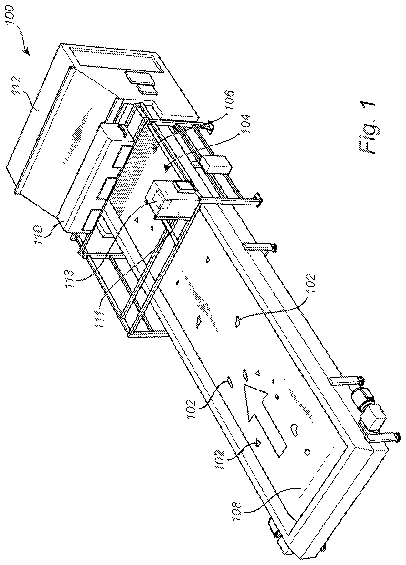 Patent US12480871 — Apparatus for detecting matter — Figure 1