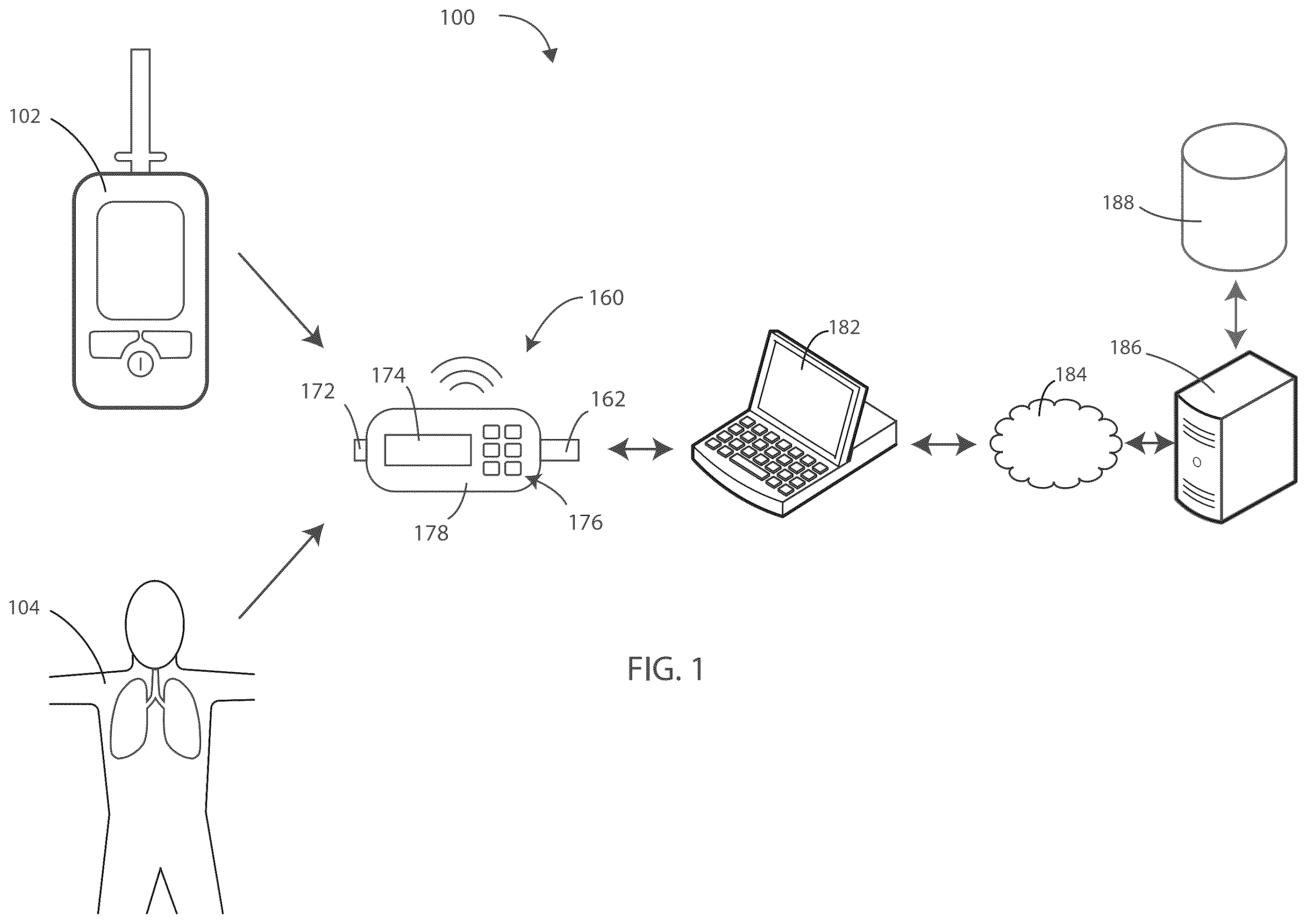 Patent US12480907 — Systems utilizing graphene varactor hysteresis effects for sample characterization — Figure 1