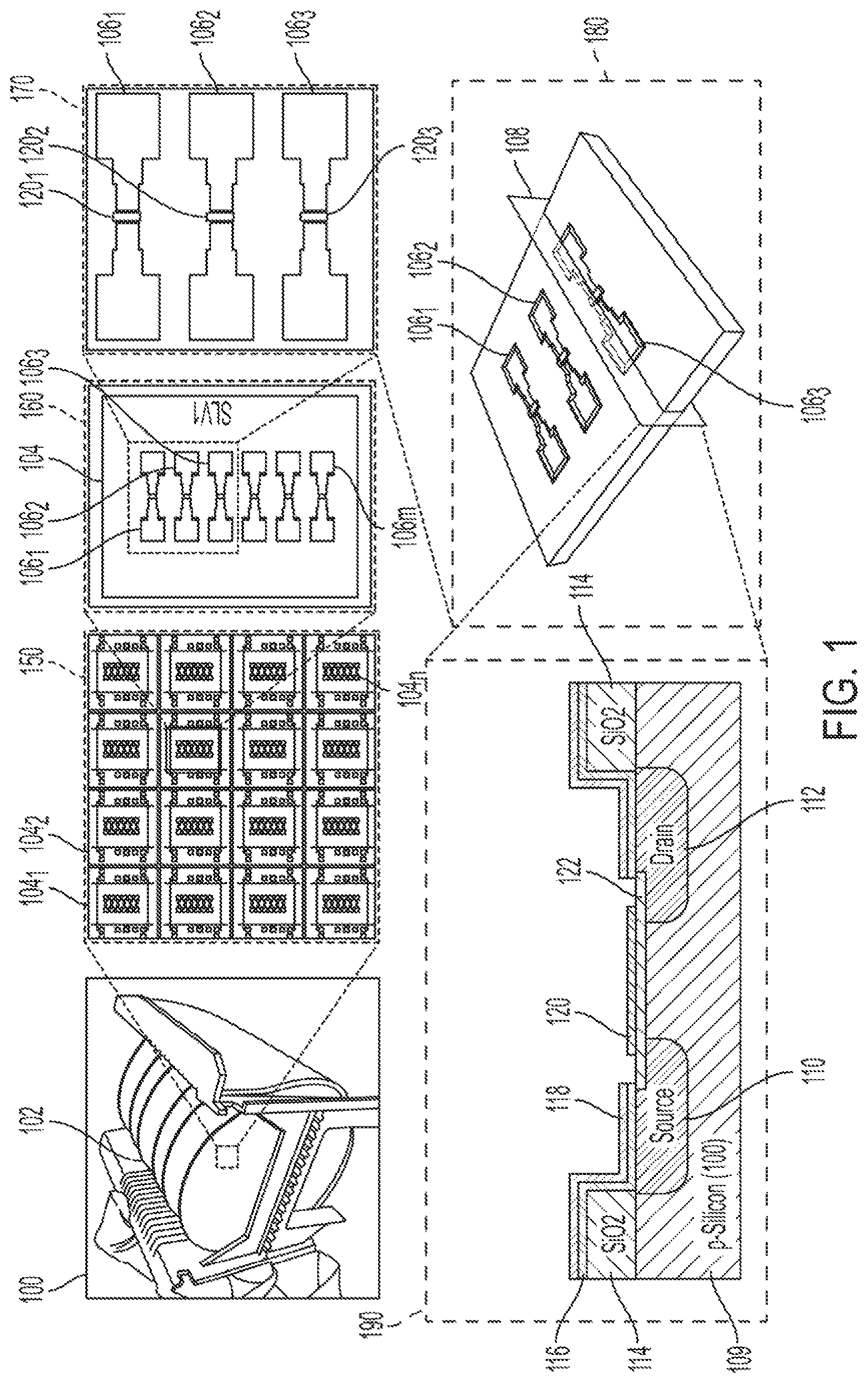 Patent US12480910 — Multi-gas detection with CS-FET arrays for food quality assessment — Figure 1