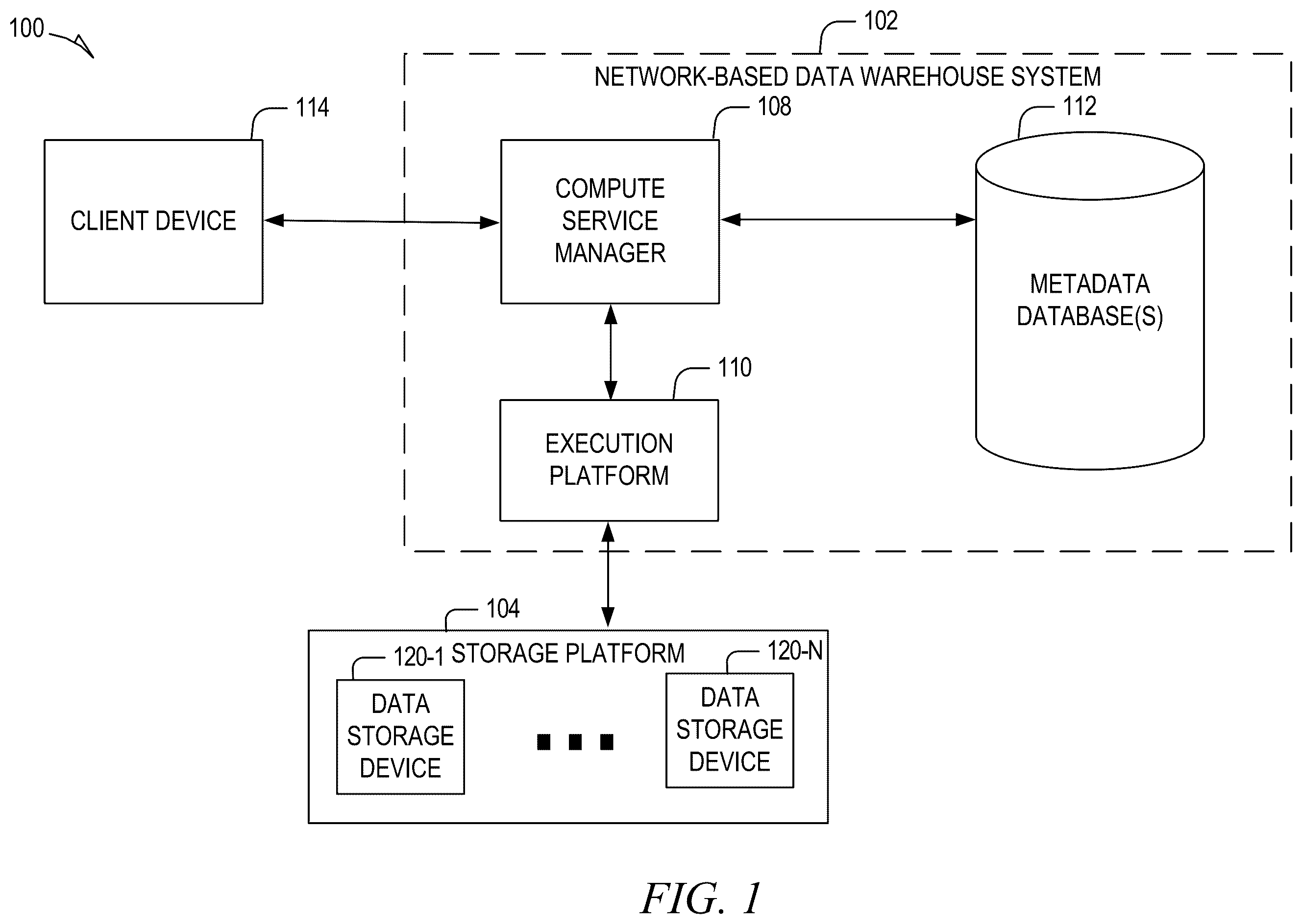 Patent US12488001 — Rule based hint application — Figure 1