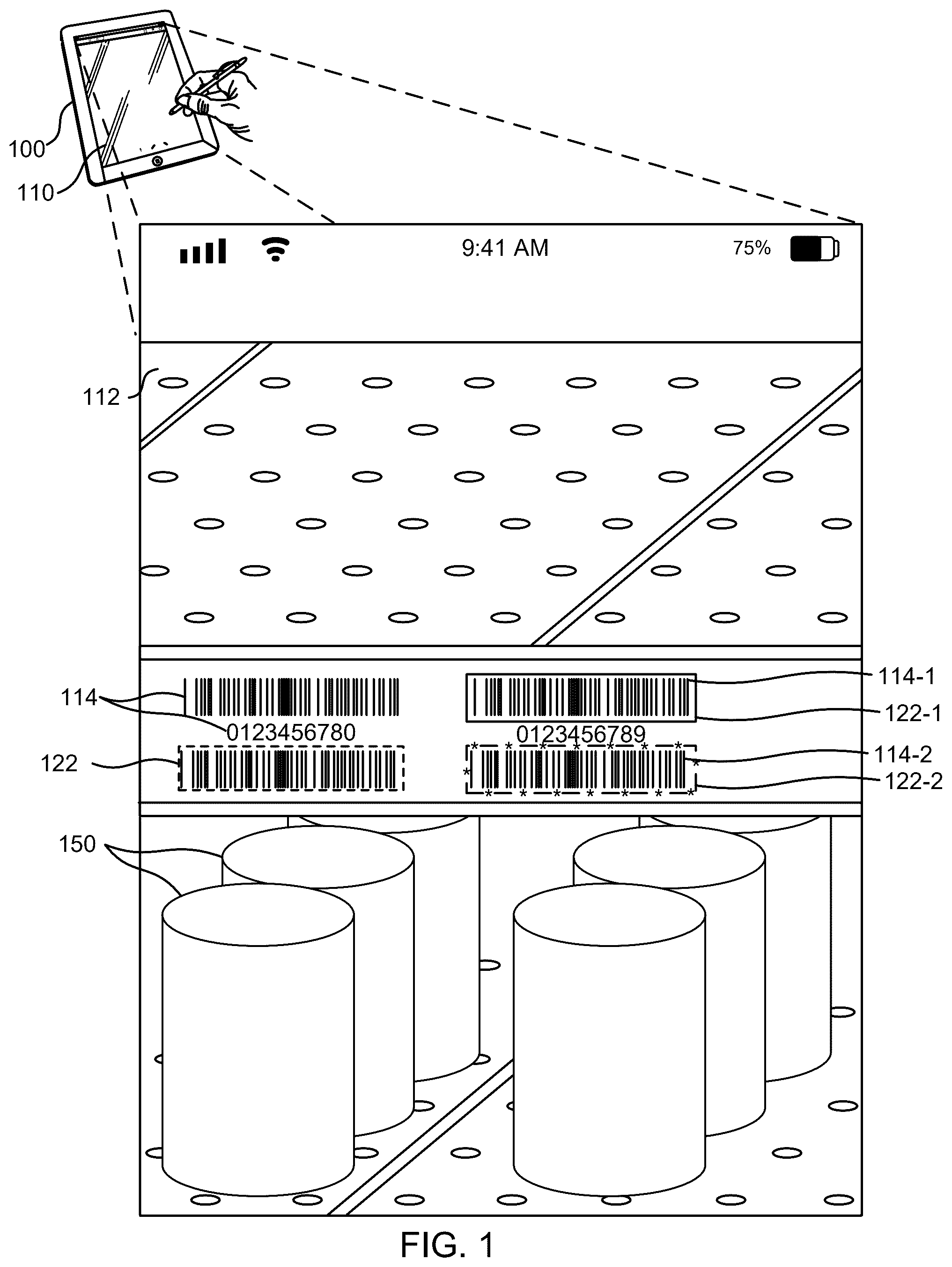Patent US12488208 — Secure ID scanning using image analysis — Figure 1