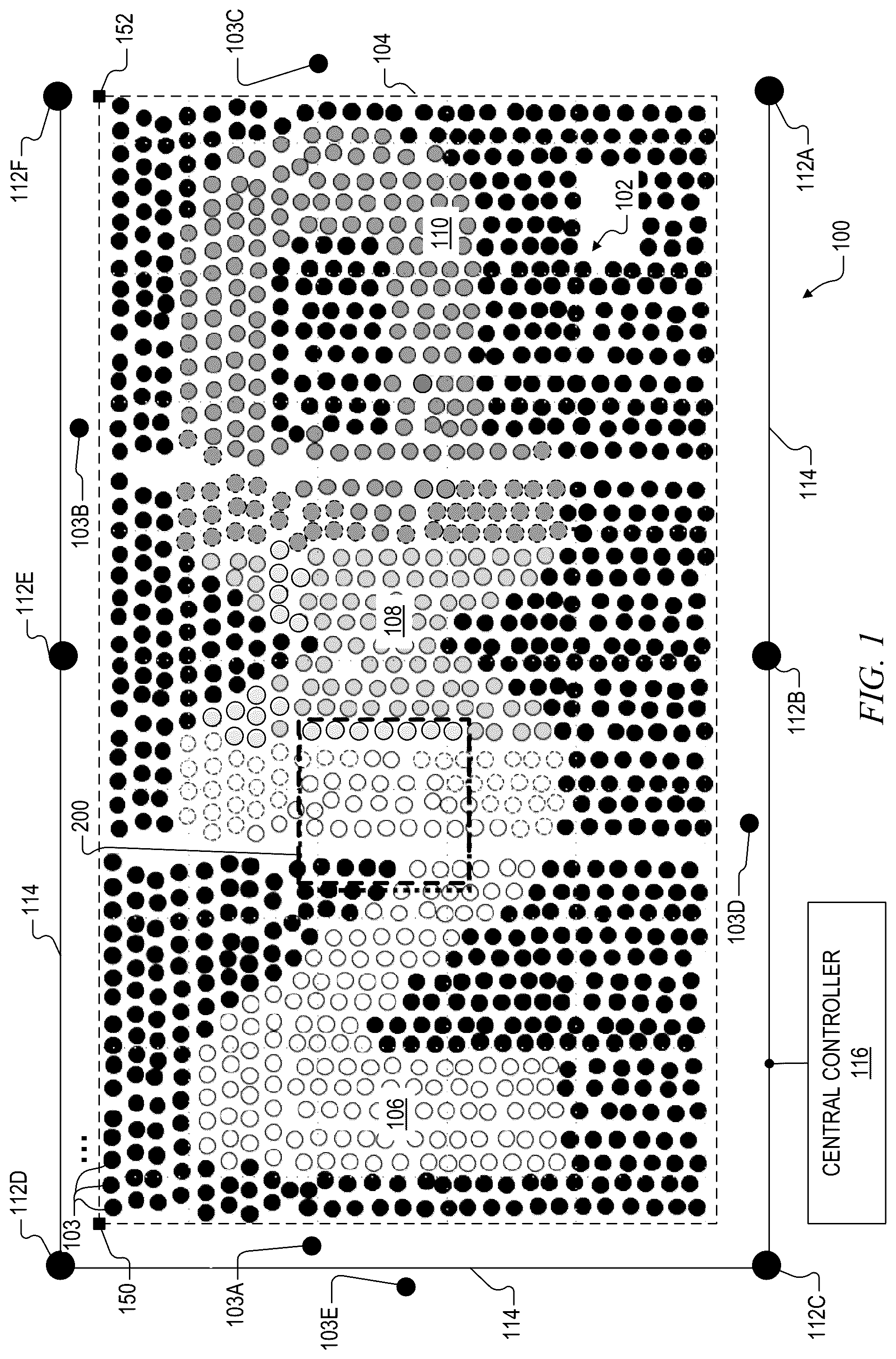 Patent US12488296 — Task performance based on location — Figure 1
