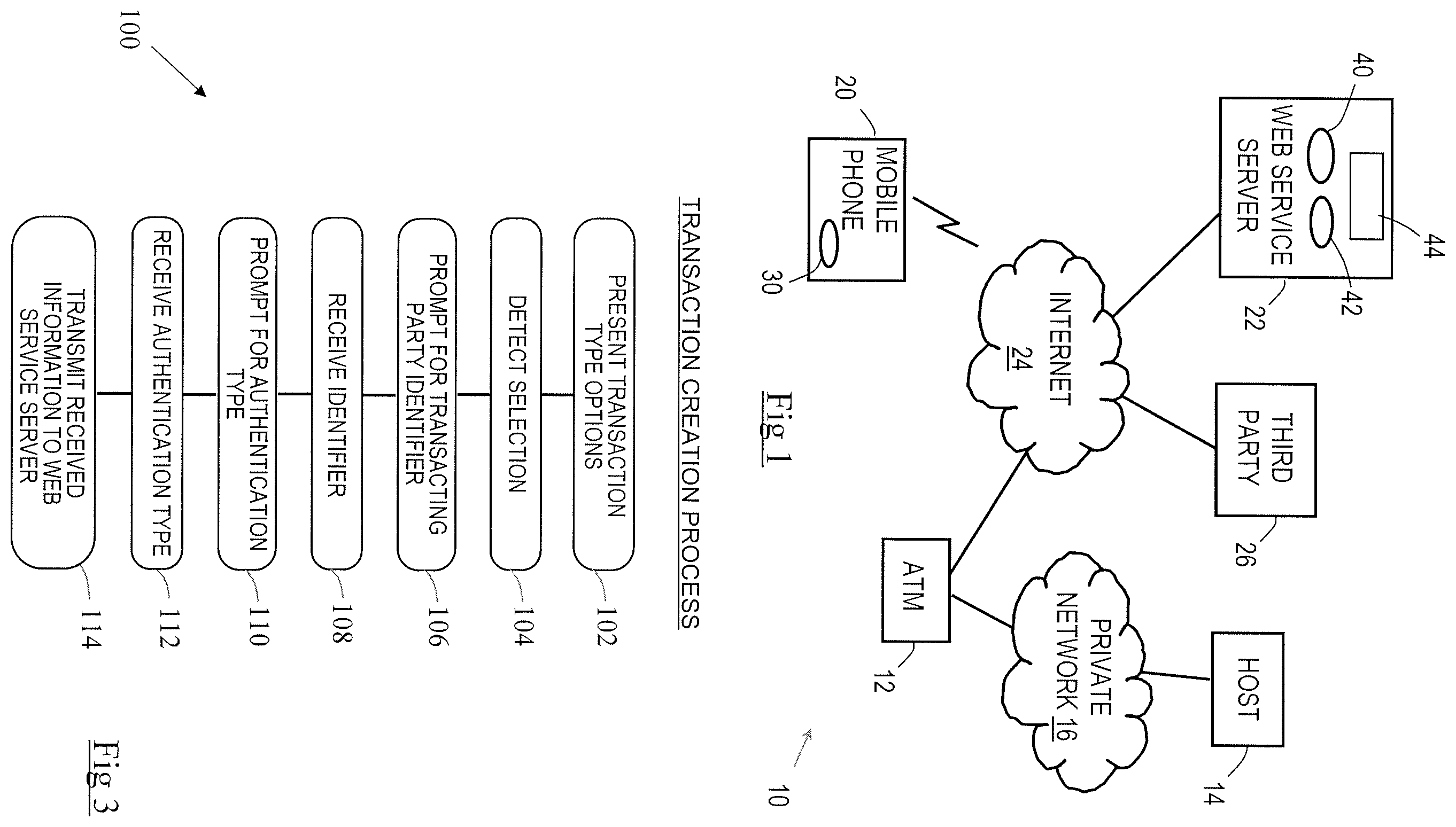 Patent US12488326 Figure 1 – Transaction flow