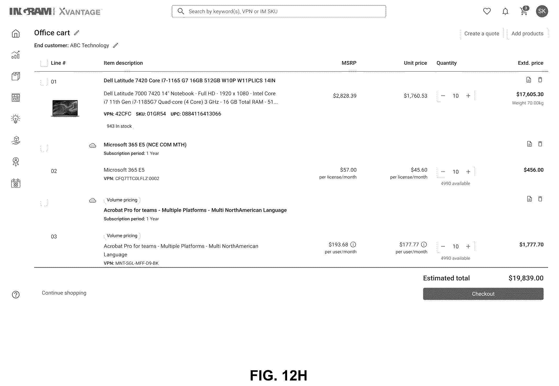 Patent US12488365 Figure 19 – Systems and methods for managing agnostic data forms for vendors