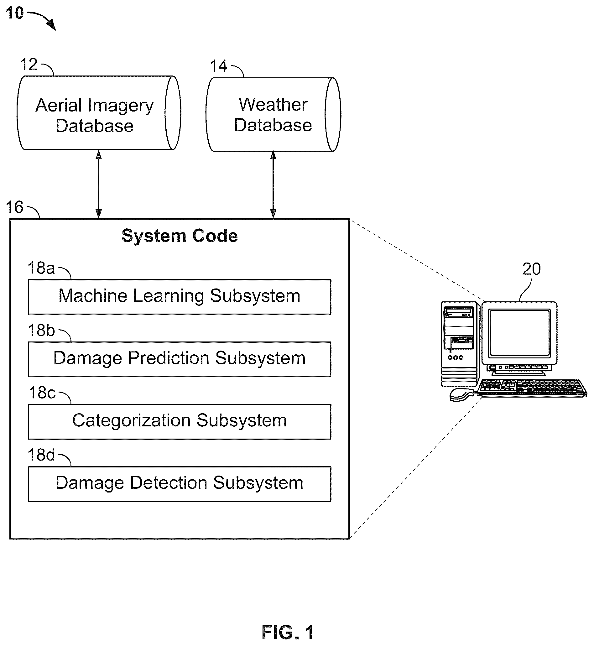 Patent US12488397 Figure 1 – Systems and methods for detecting, extracting, and categorizing structure data from imagery