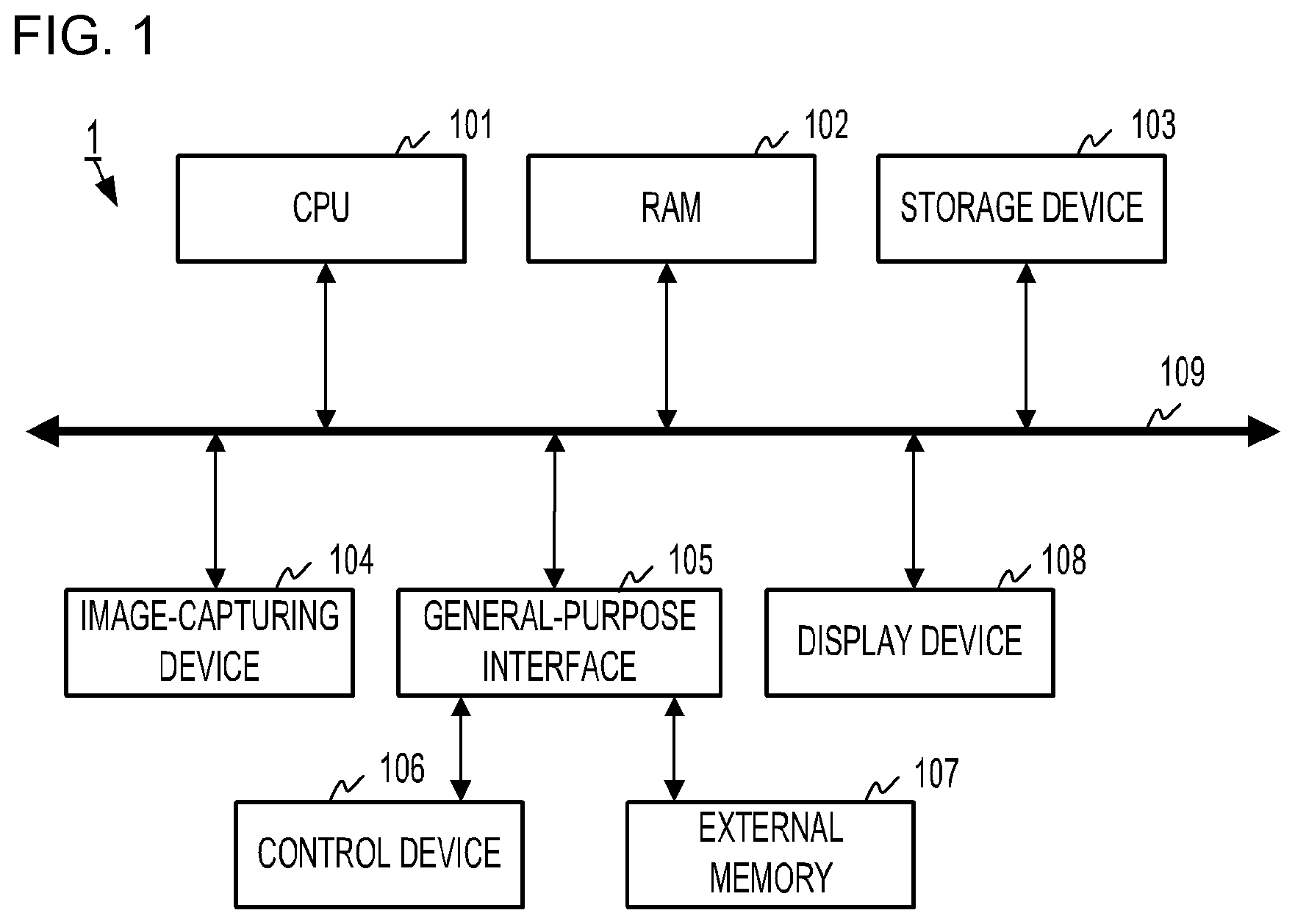 Patent US12488426 — Image processing device and method for image processing — Figure 1
