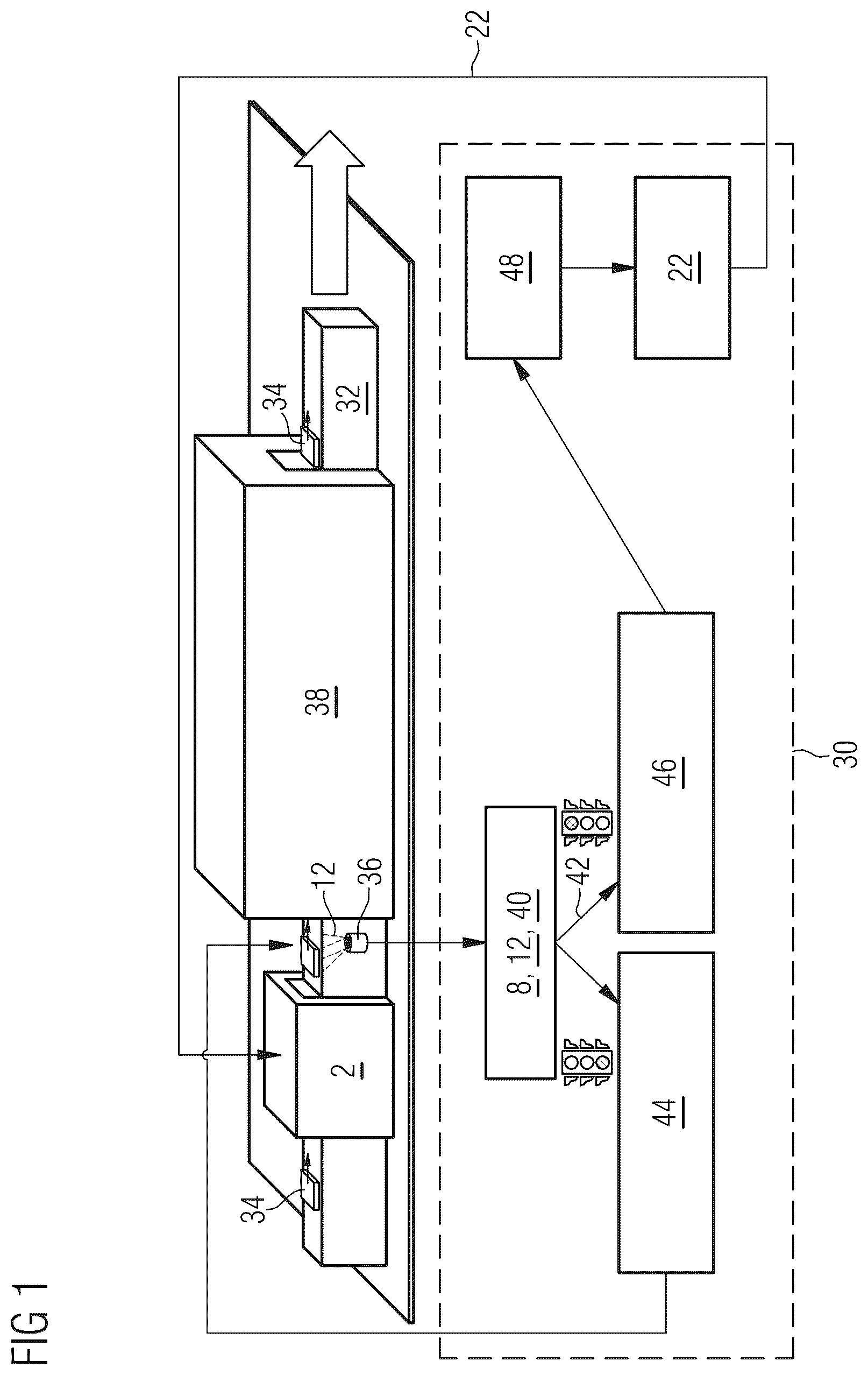 Patent US12488455 — Monitoring a flux application — Figure 1