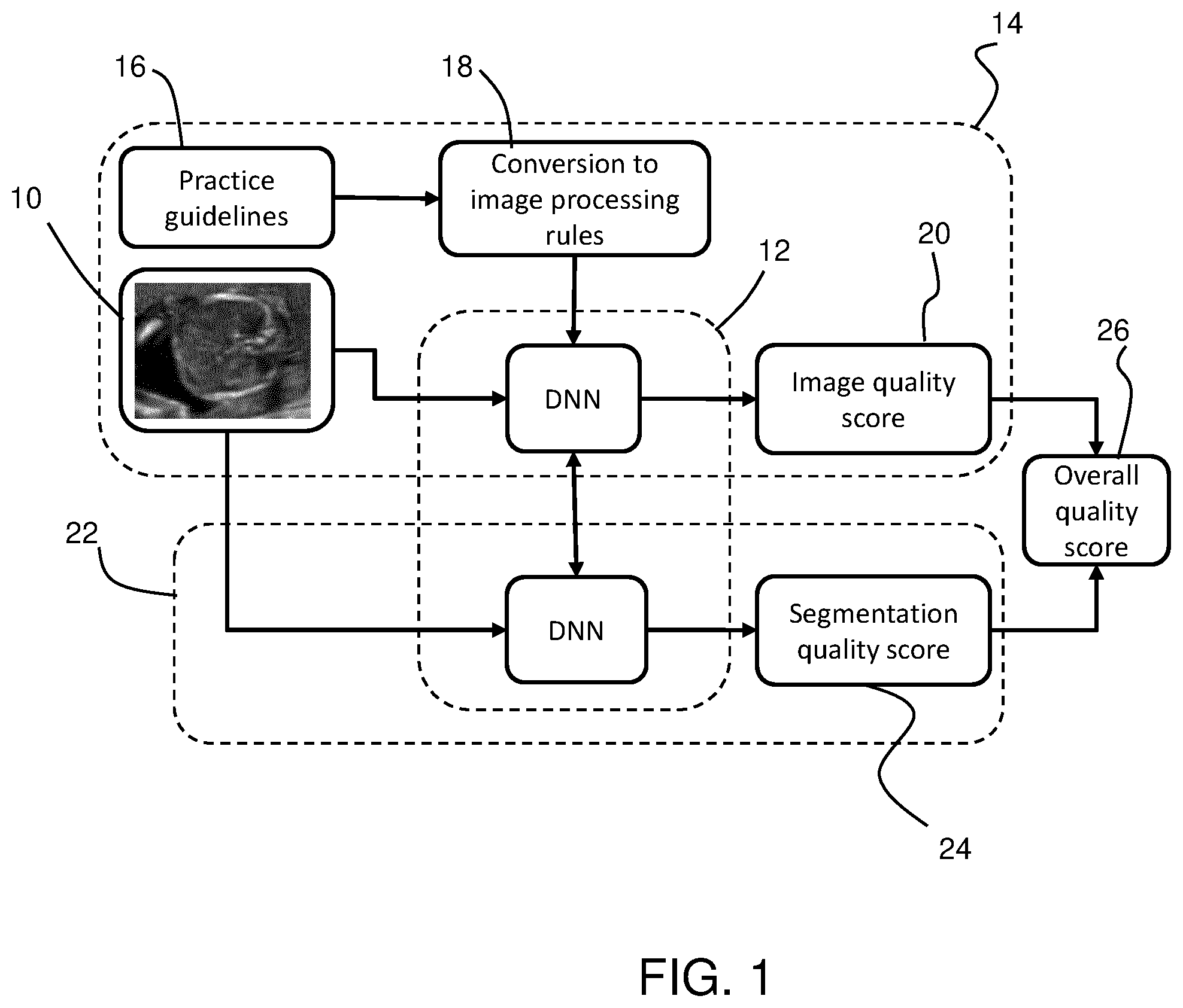 Patent US12488467 — Multiple-quality assessments from single segmentation algorithm — Figure 1