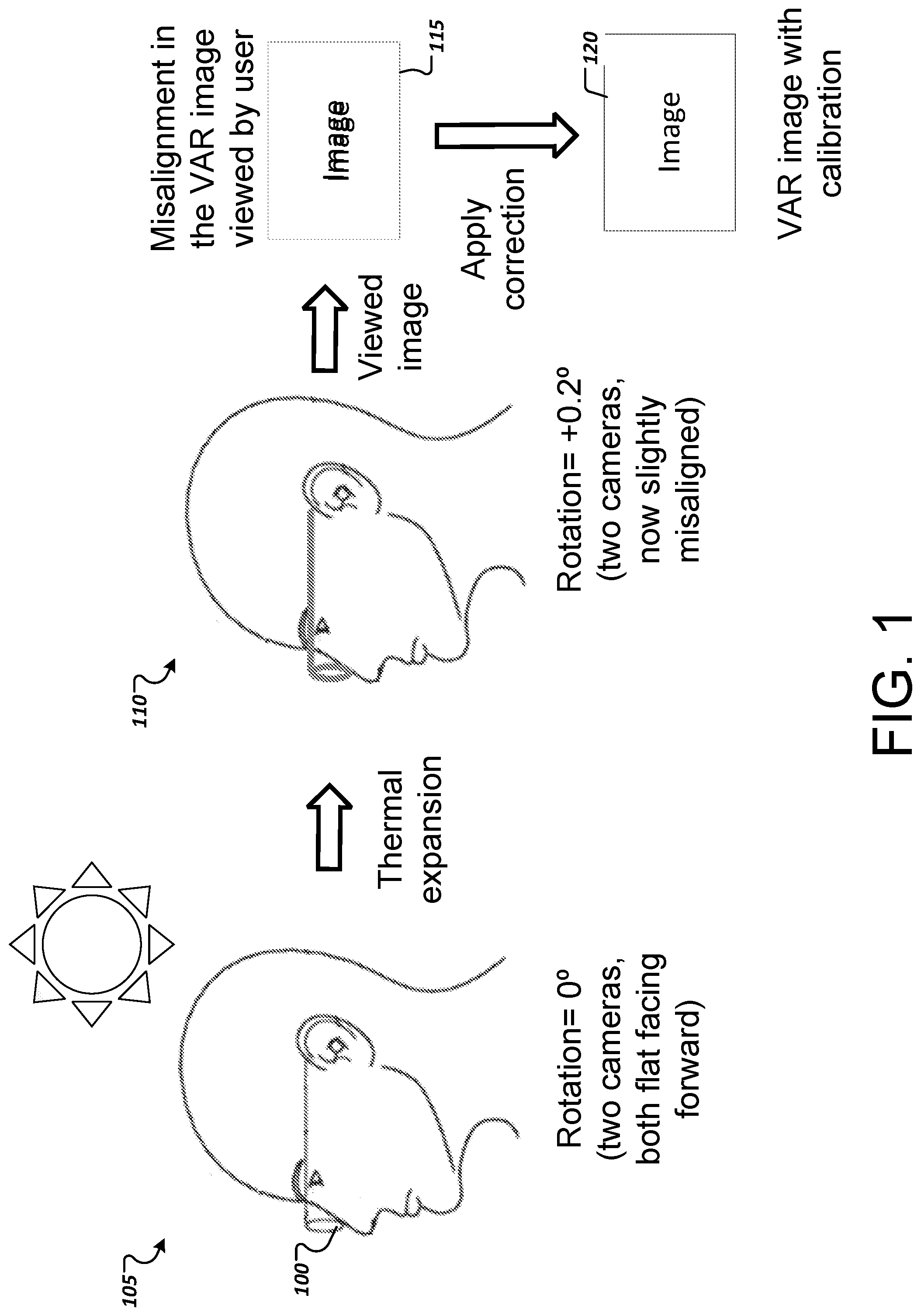 Patent US12488544 — Calibration for virtual or augmented reality systems — Figure 1