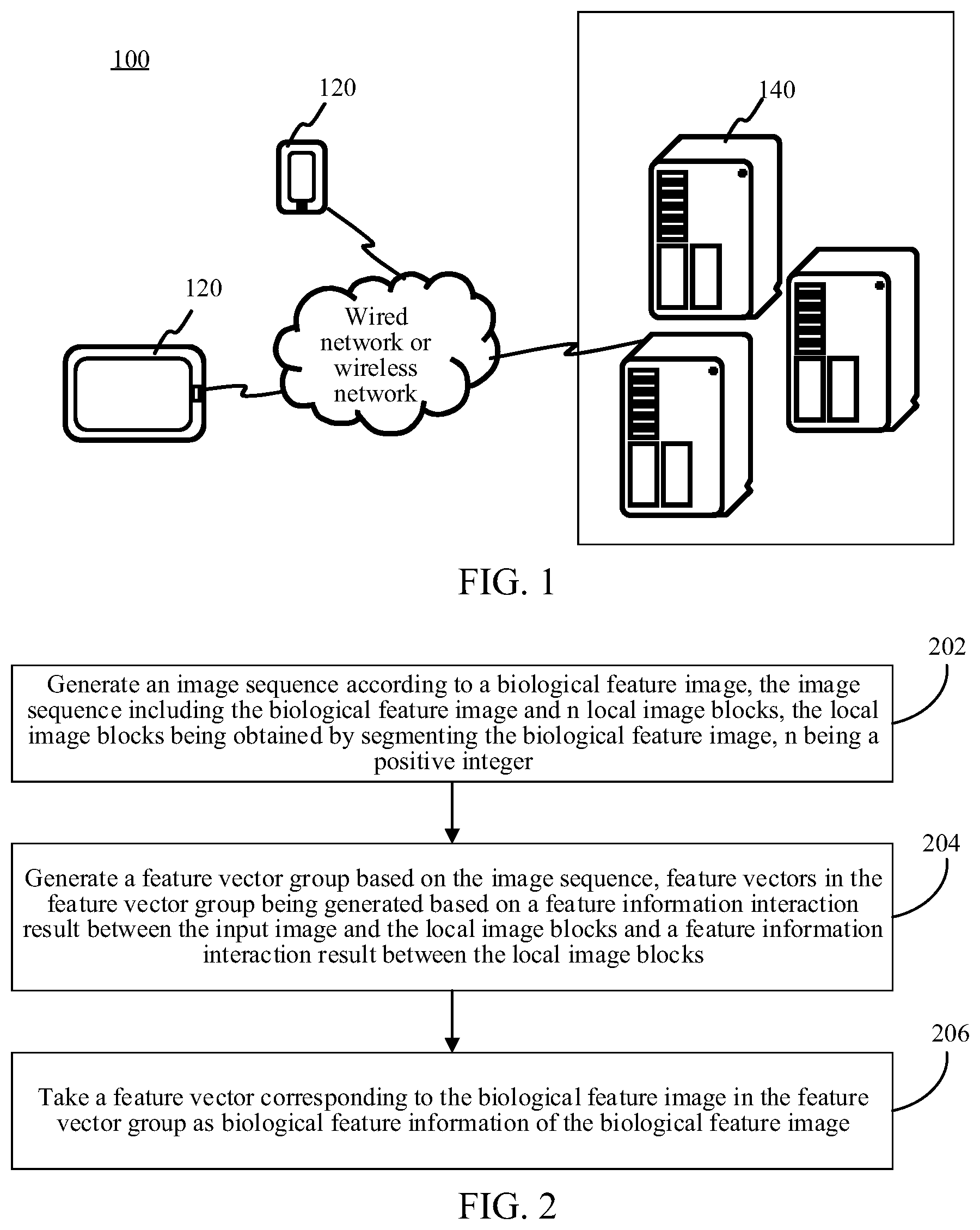Patent US12488624 — Method and apparatus for extracting biological features, device, medium, and program product — Figure 1