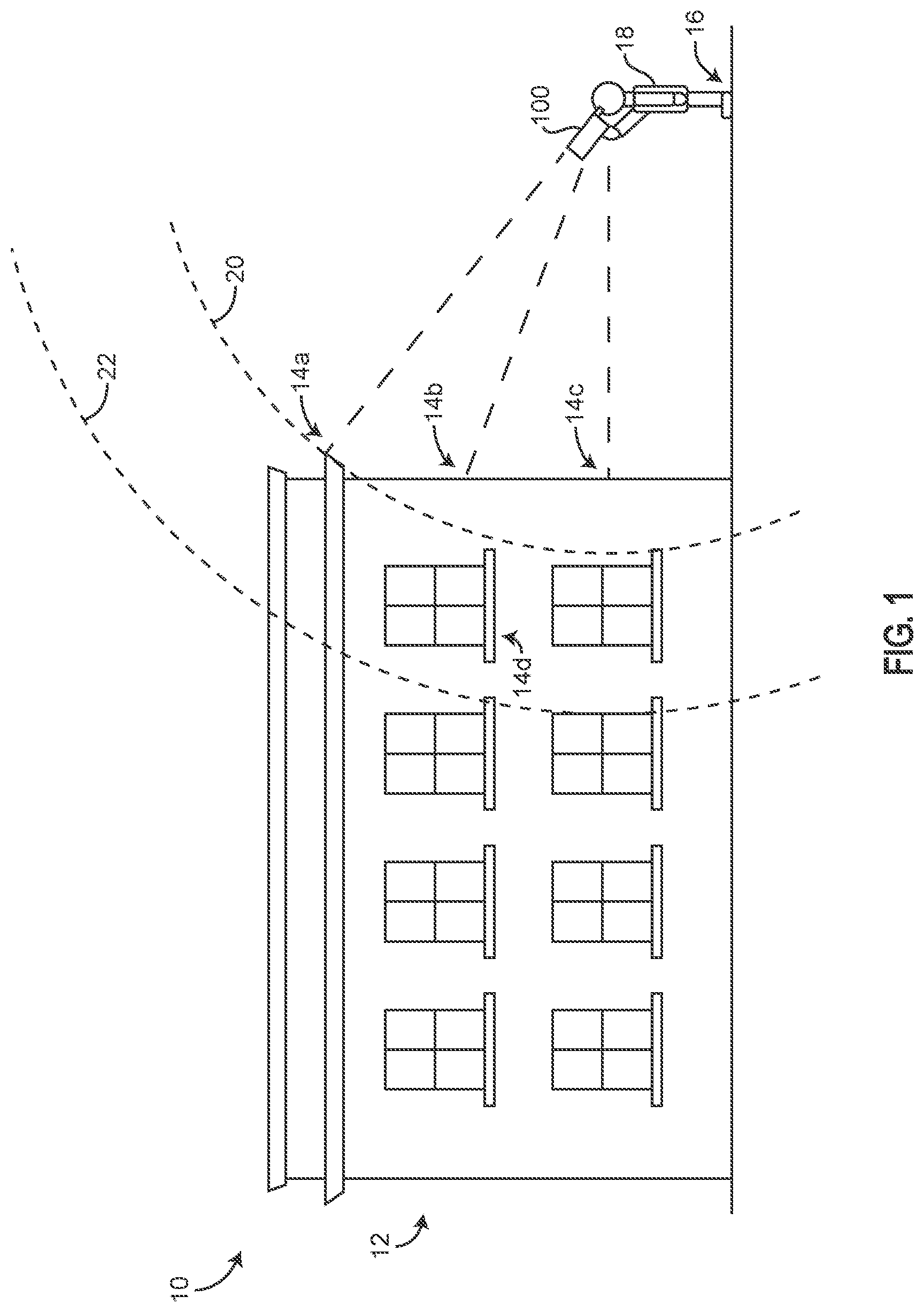 Patent US12488669 — Systems and methods for machine placement — Figure 1