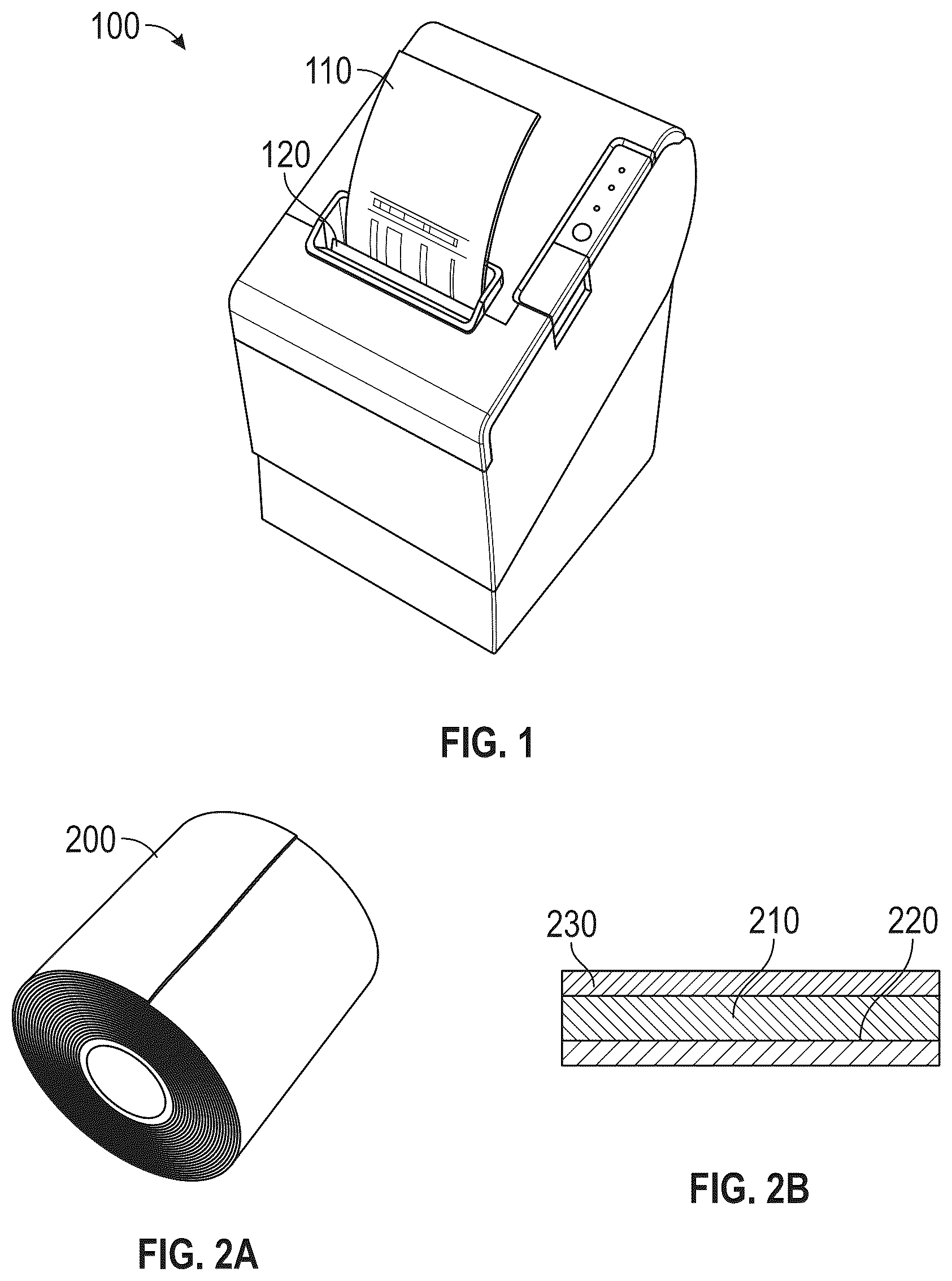 Patent US12488708 — Linerless label product, manufacturing a linerless label product and use of a linerless label product for delivery of orders — Figure 1
