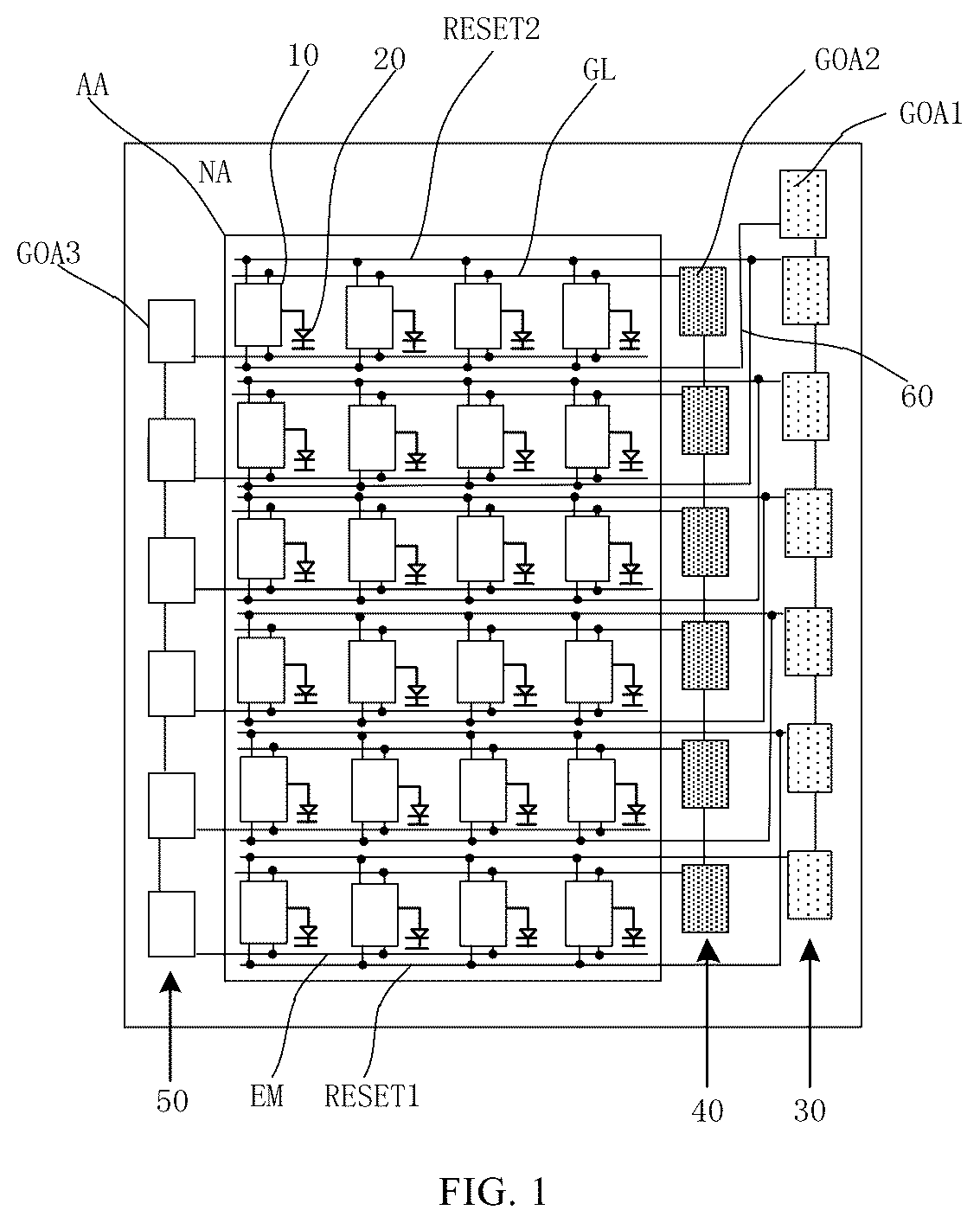 Patent US12488736 Figure 1 – Display substrate, manufacturing method thereof and display apparatus with shared shift register units