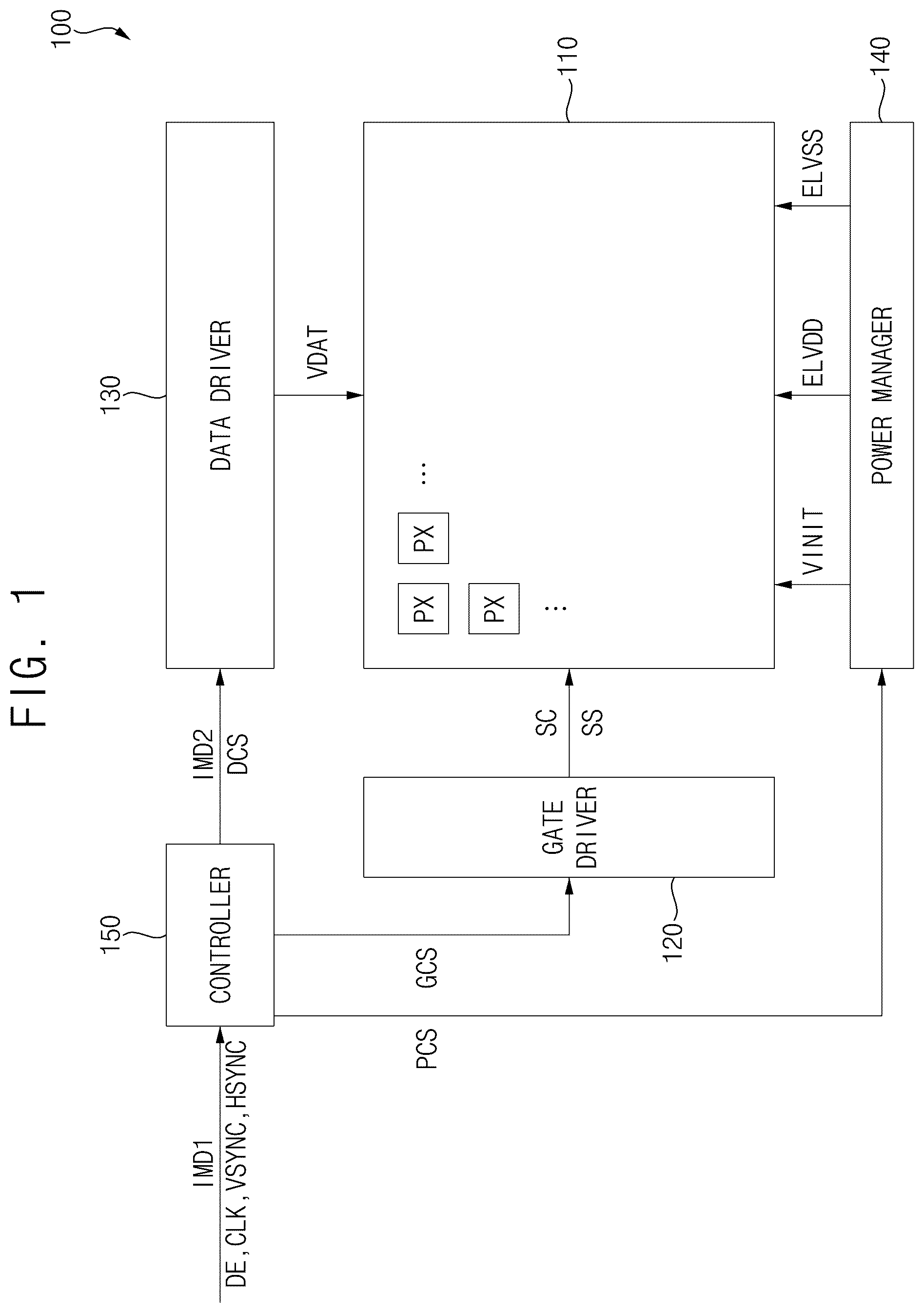 Patent US12488737 — Display device and method of driving the same — Figure 1