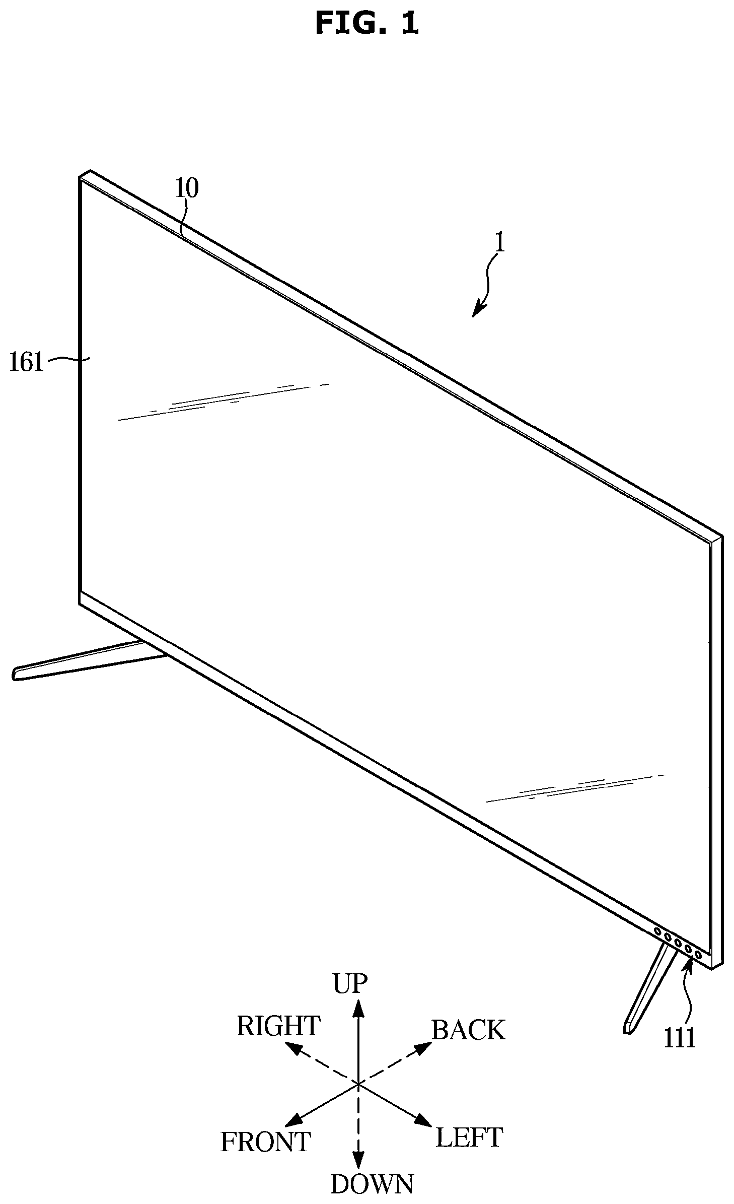 Patent US12488763 — Display apparatus and control method thereof — Figure 1