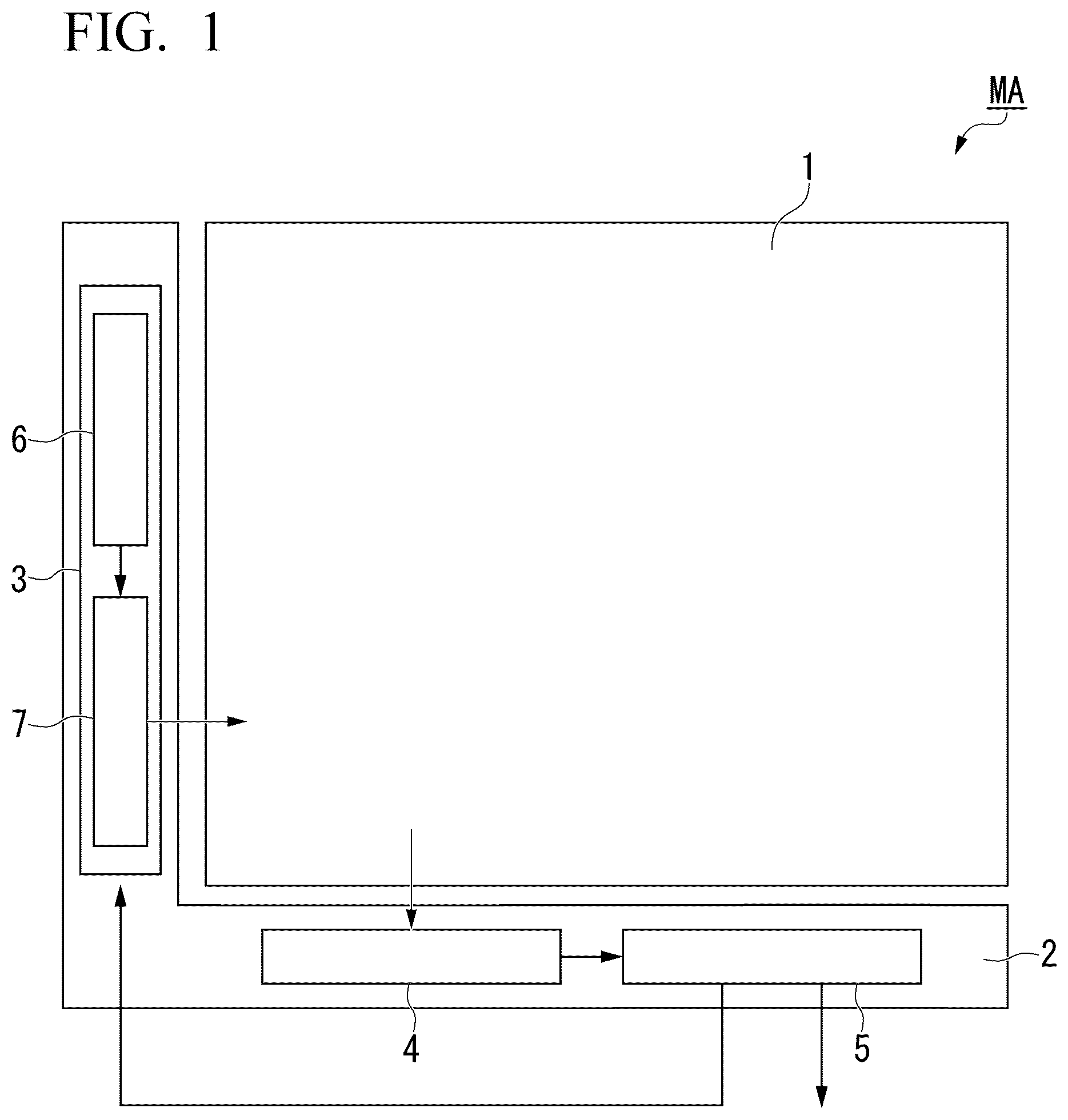 Patent US12488813 — Magnetic domain wall motion element and magnetic array — Figure 1