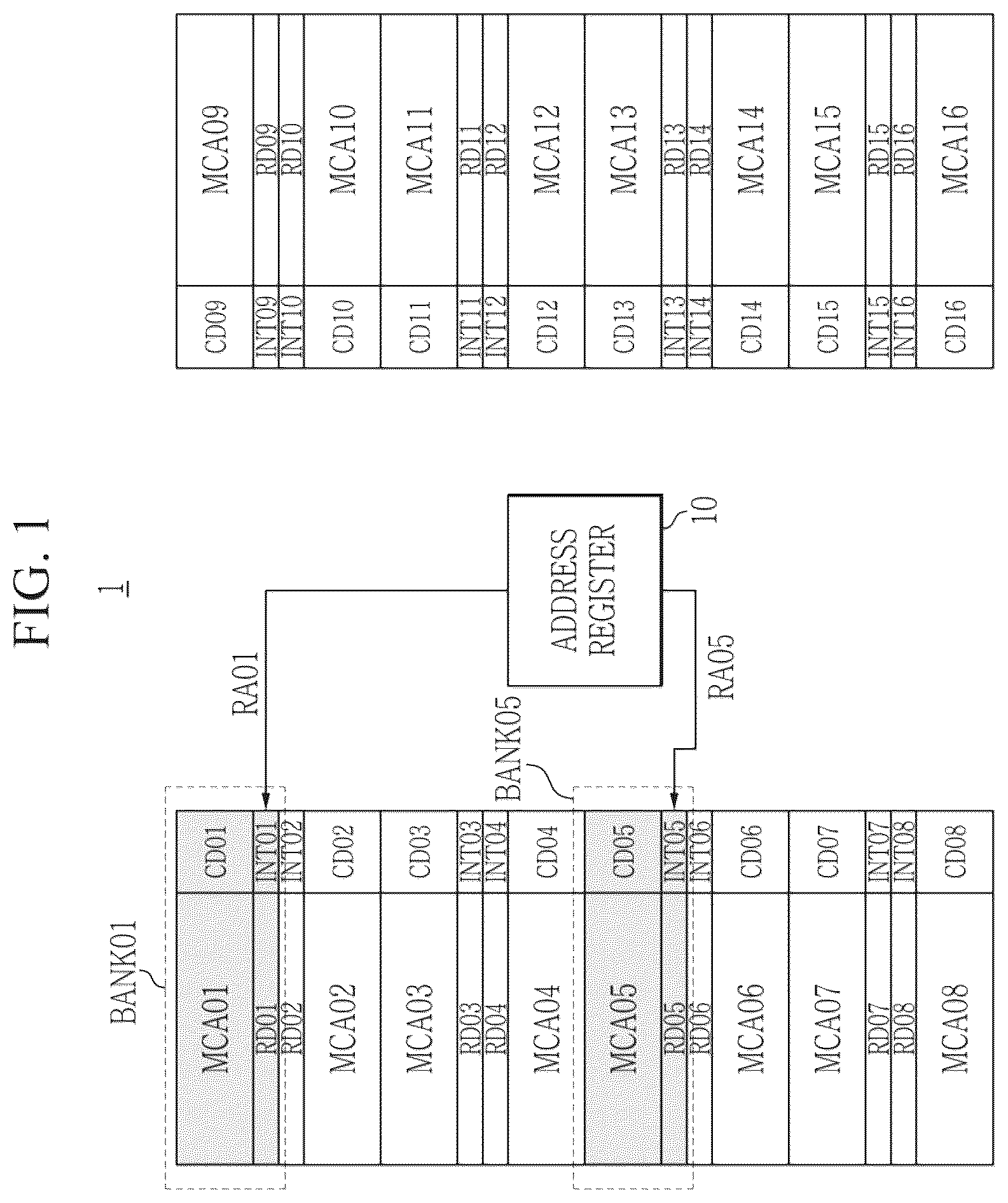 Patent US12488823 — Memory device and operation method thereof — Figure 1