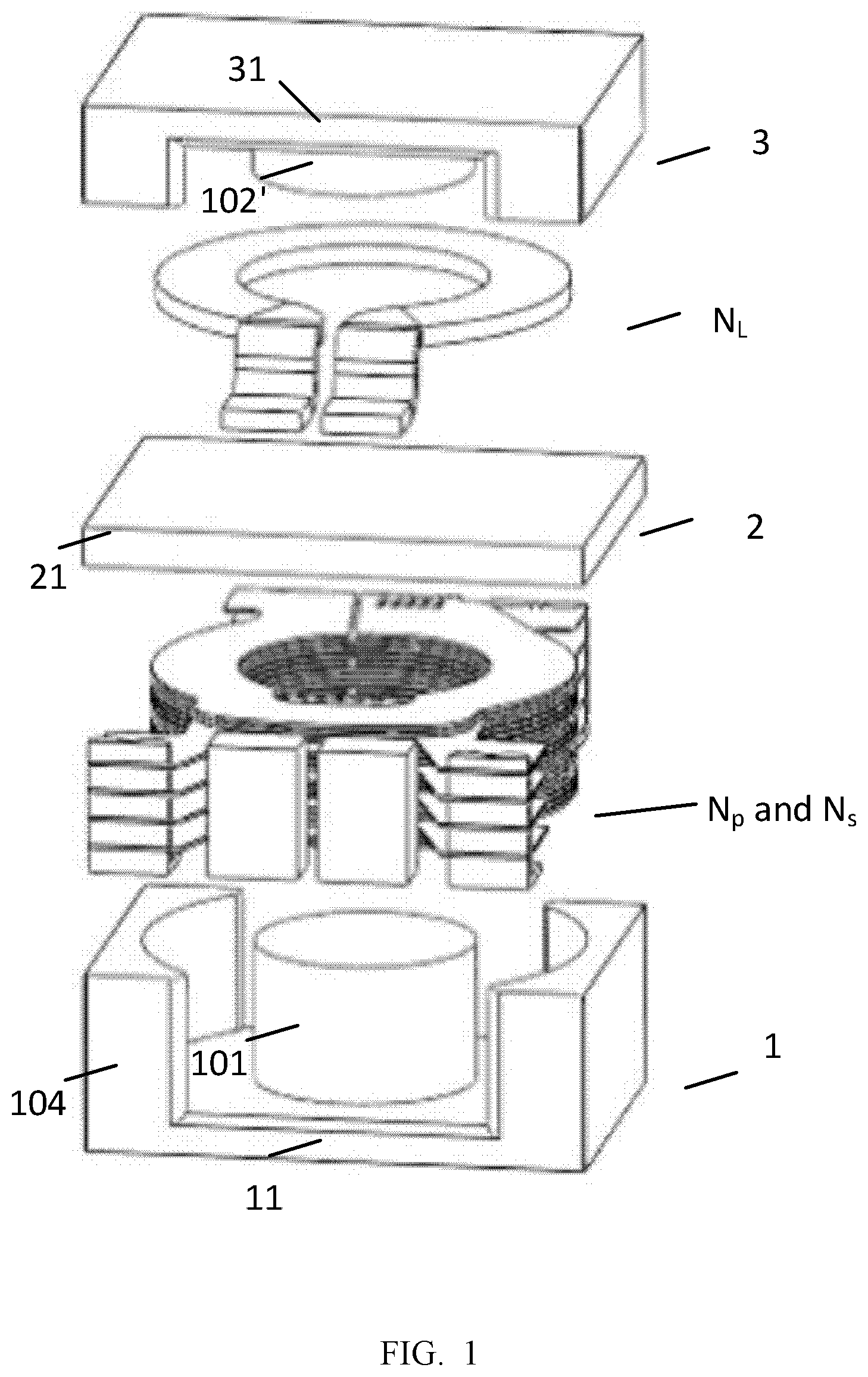 Patent US12488929 — Magnetic apparatus, and voltage converter including the same — Figure 1
