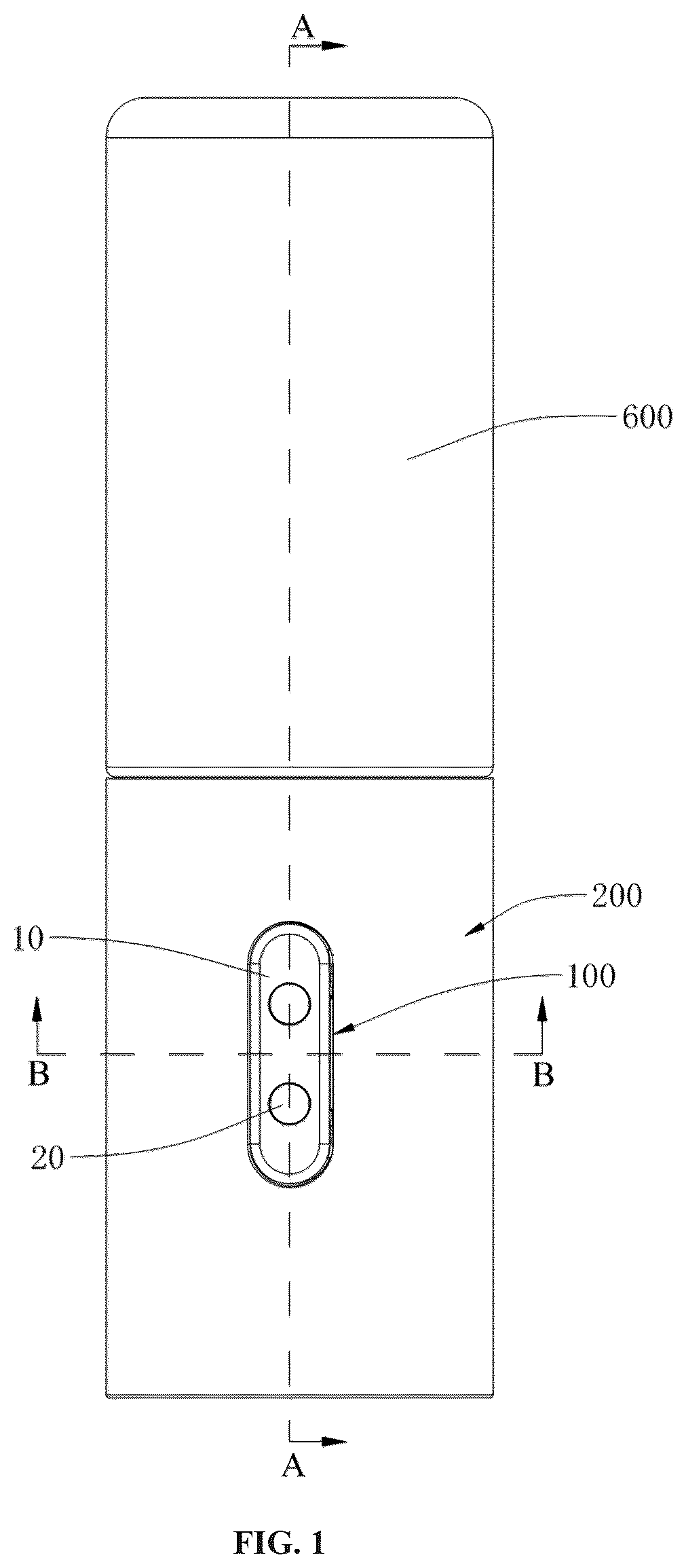 Patent US12488953 Figure 1 – Switch trigger assembly for an electronic device