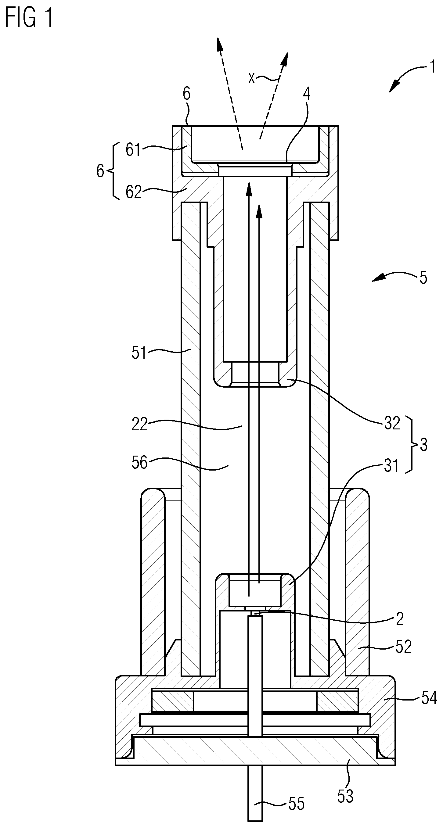 Patent US12488956 — X-ray source — Figure 1