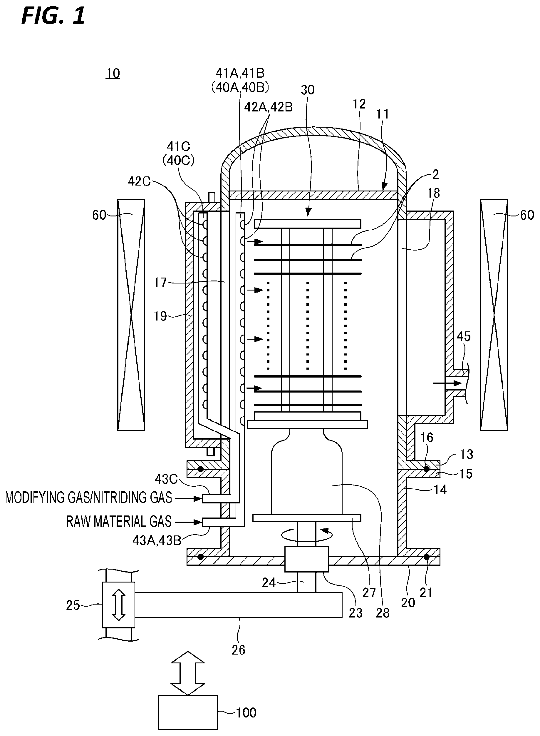 Patent US12488961 — Ignition controlling method, film forming method, and film forming apparatus — Figure 1
