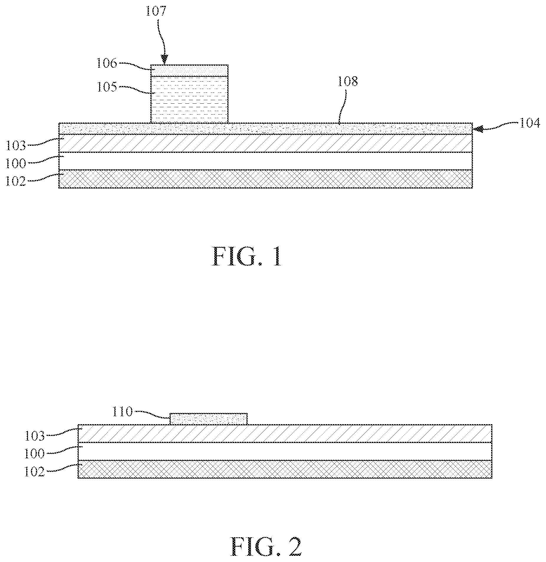 Patent US12488986 — Selective gas etching for self-aligned pattern transfer — Figure 1