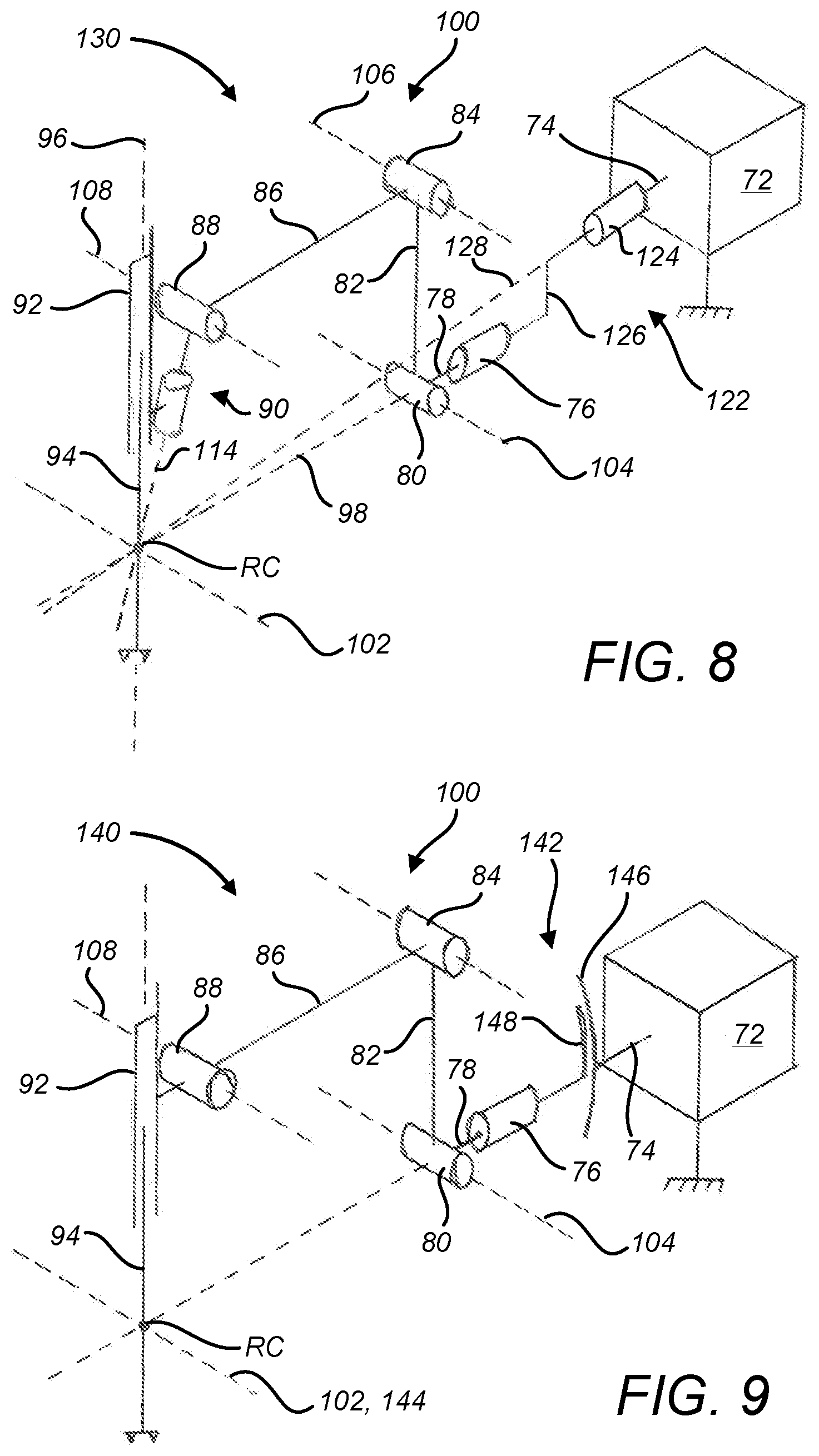 Patent US12491039 Figure 6 – Redundant axis and degree of freedom for hardware-constrained remote center robotic manipulator
