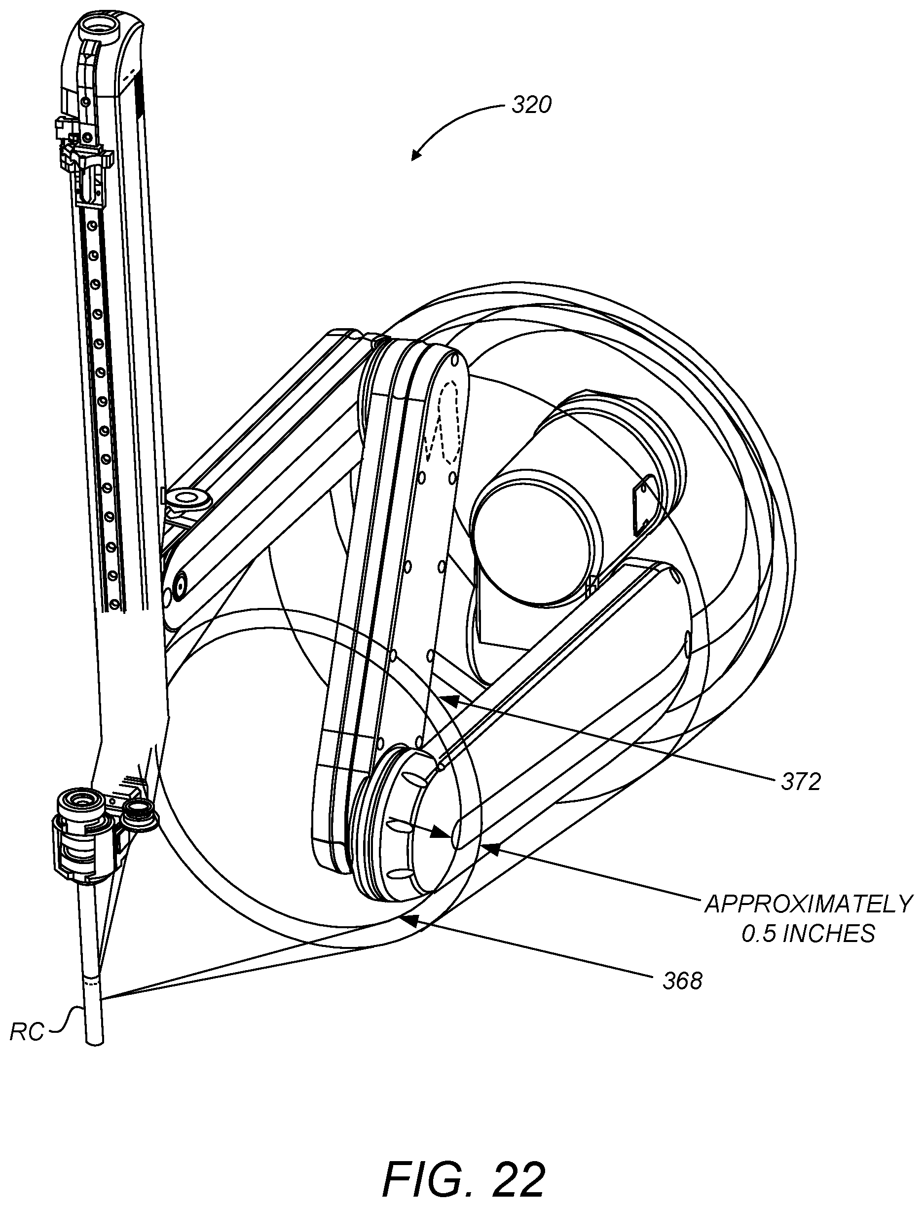 Patent US12491039 Figure 18 – Redundant axis and degree of freedom for hardware-constrained remote center robotic manipulator