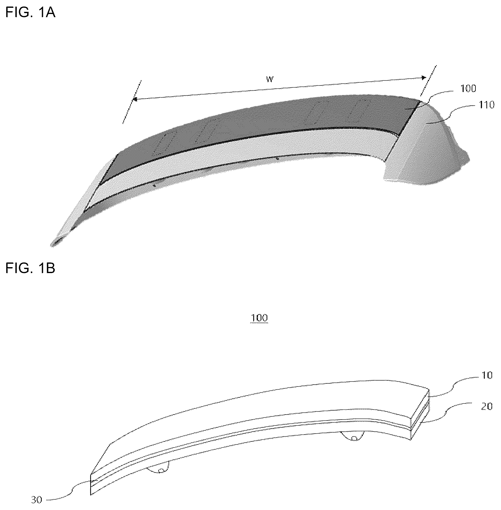 Patent US12491950 — Vehicle spoiler and manufacturing method thereof — Figure 1