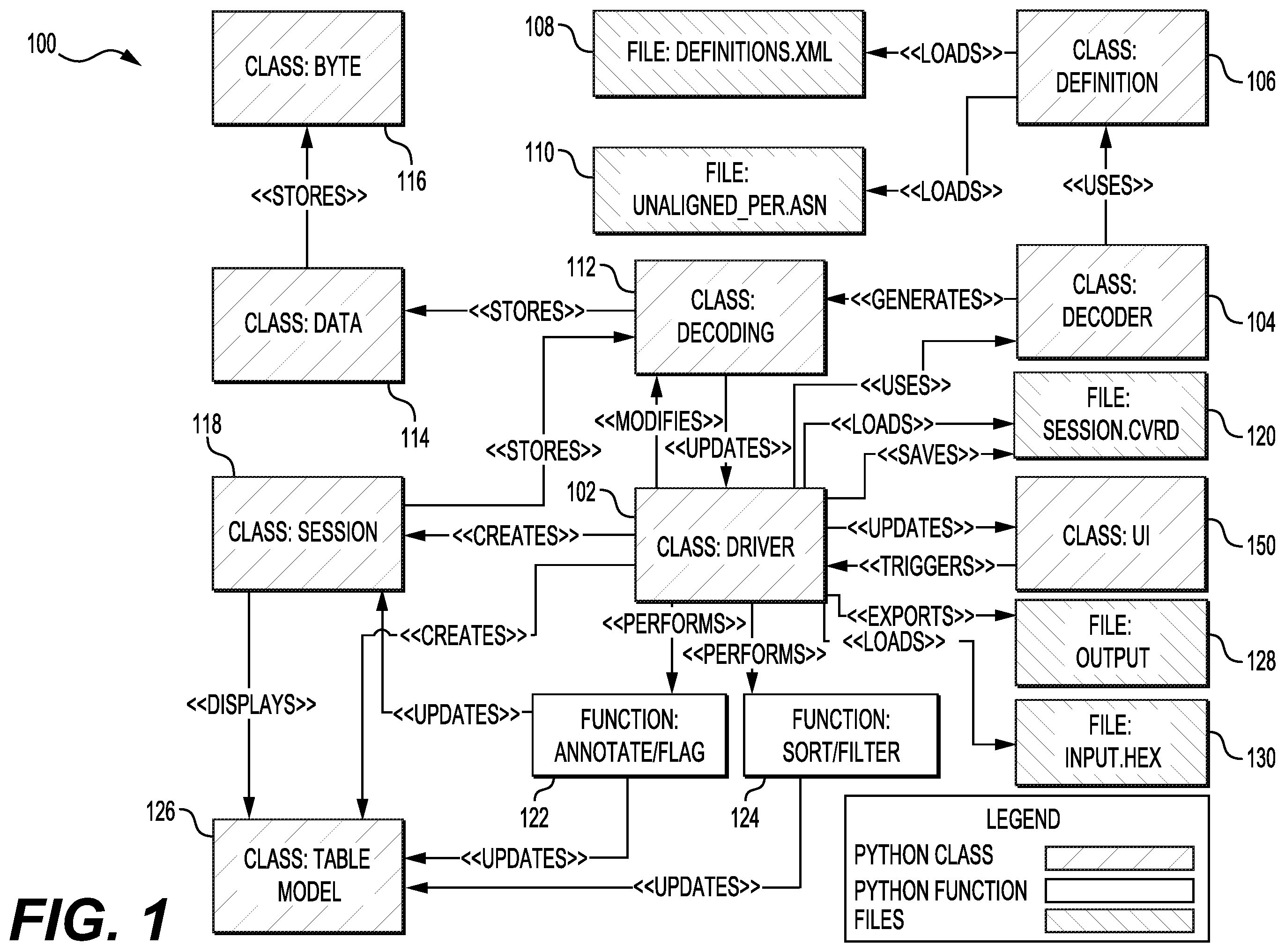 Patent US12492008 — Cockpit voice recorder decoder — Figure 1