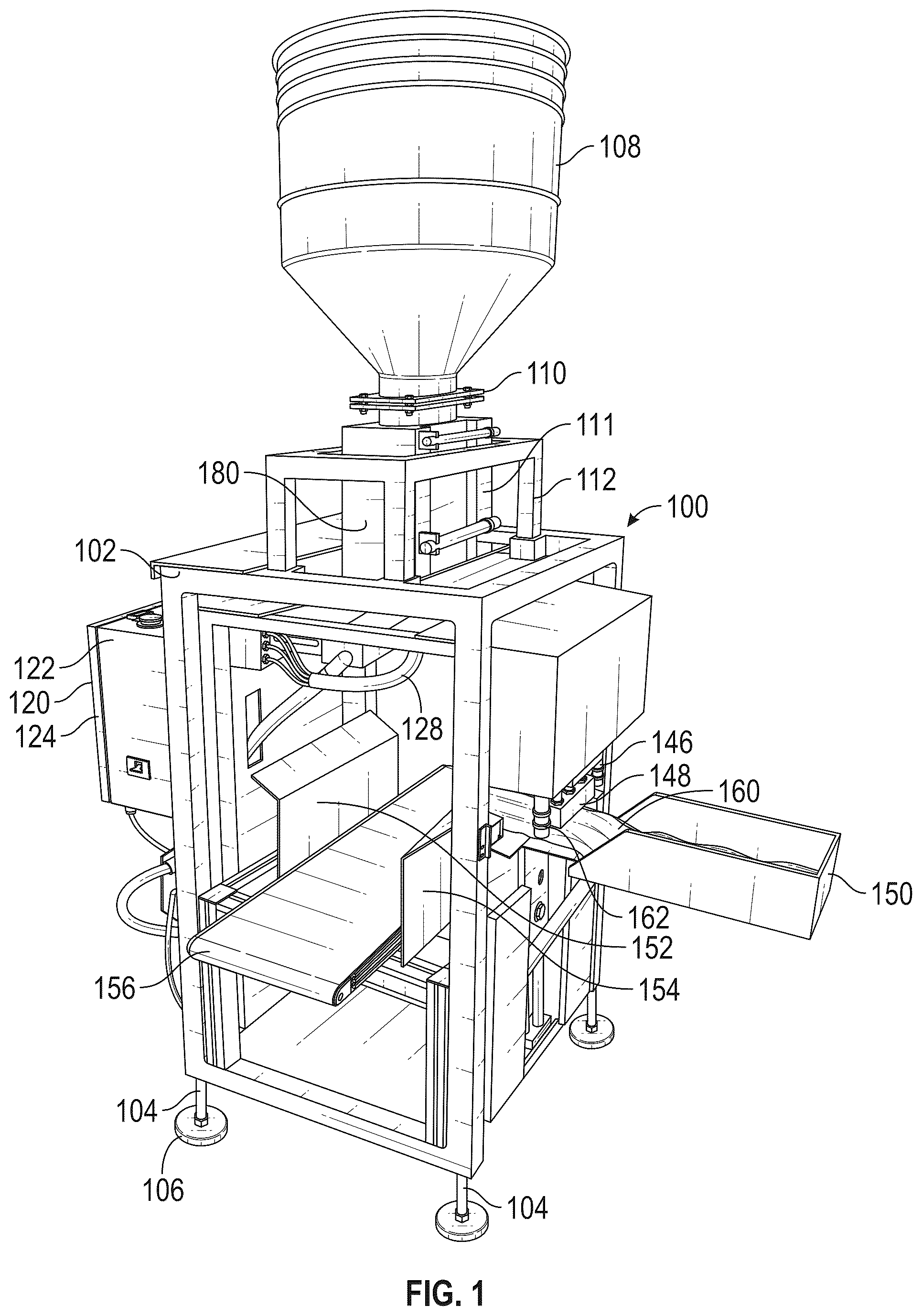 Patent US12492024 — System and method for a substrate filling machine — Figure 1