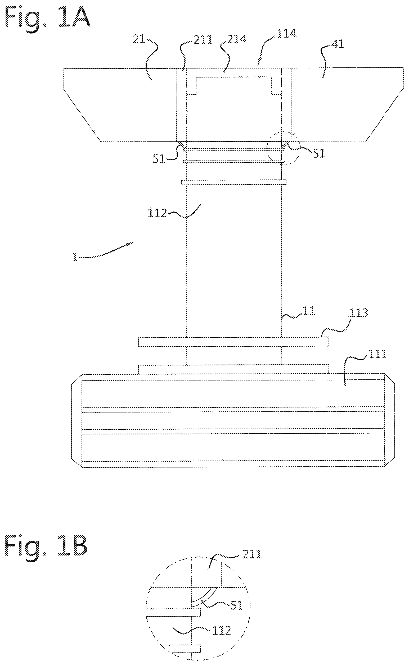 Patent US12492048 Figure 1 – Spout-cap unit, pouch comprising such a spout-cap unit