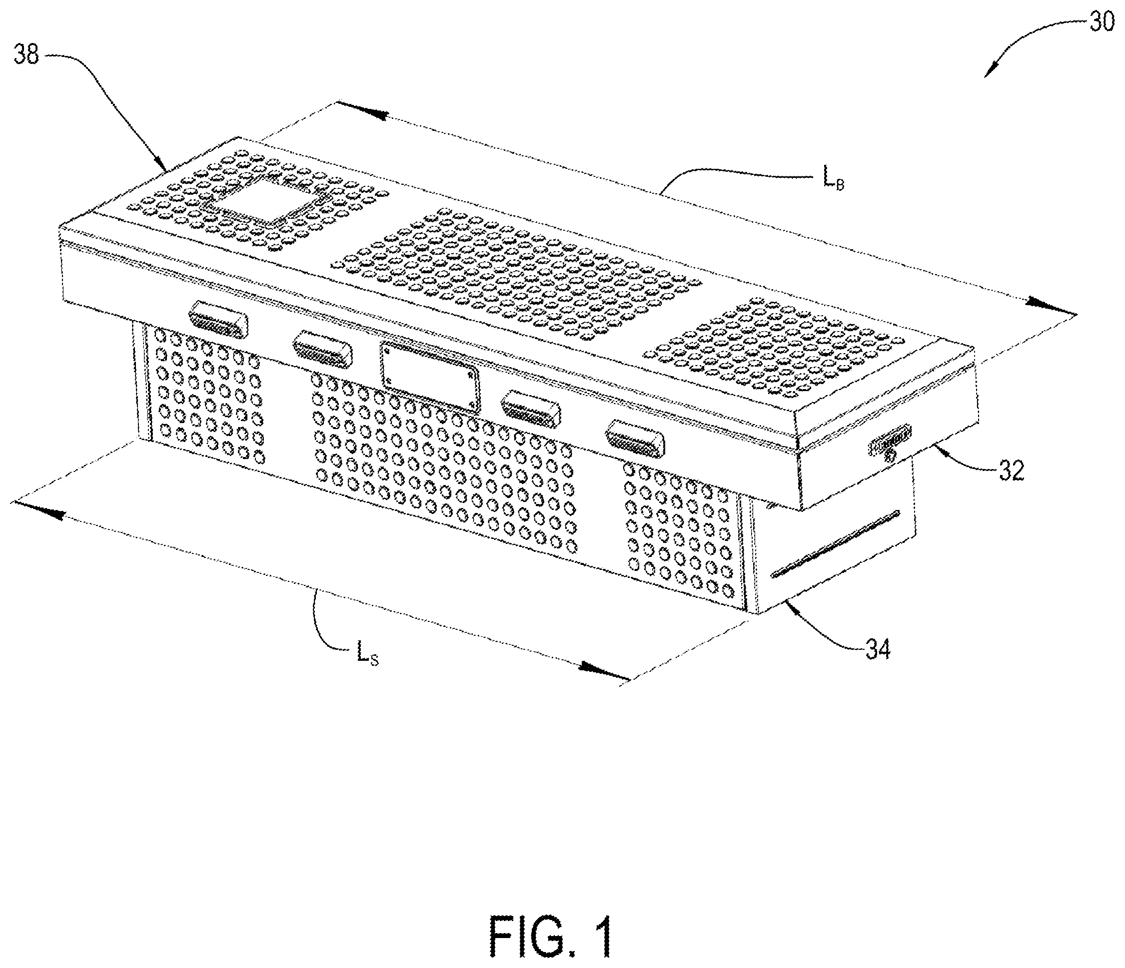 Patent US12492062 — Method of rearranging a storage container — Figure 1