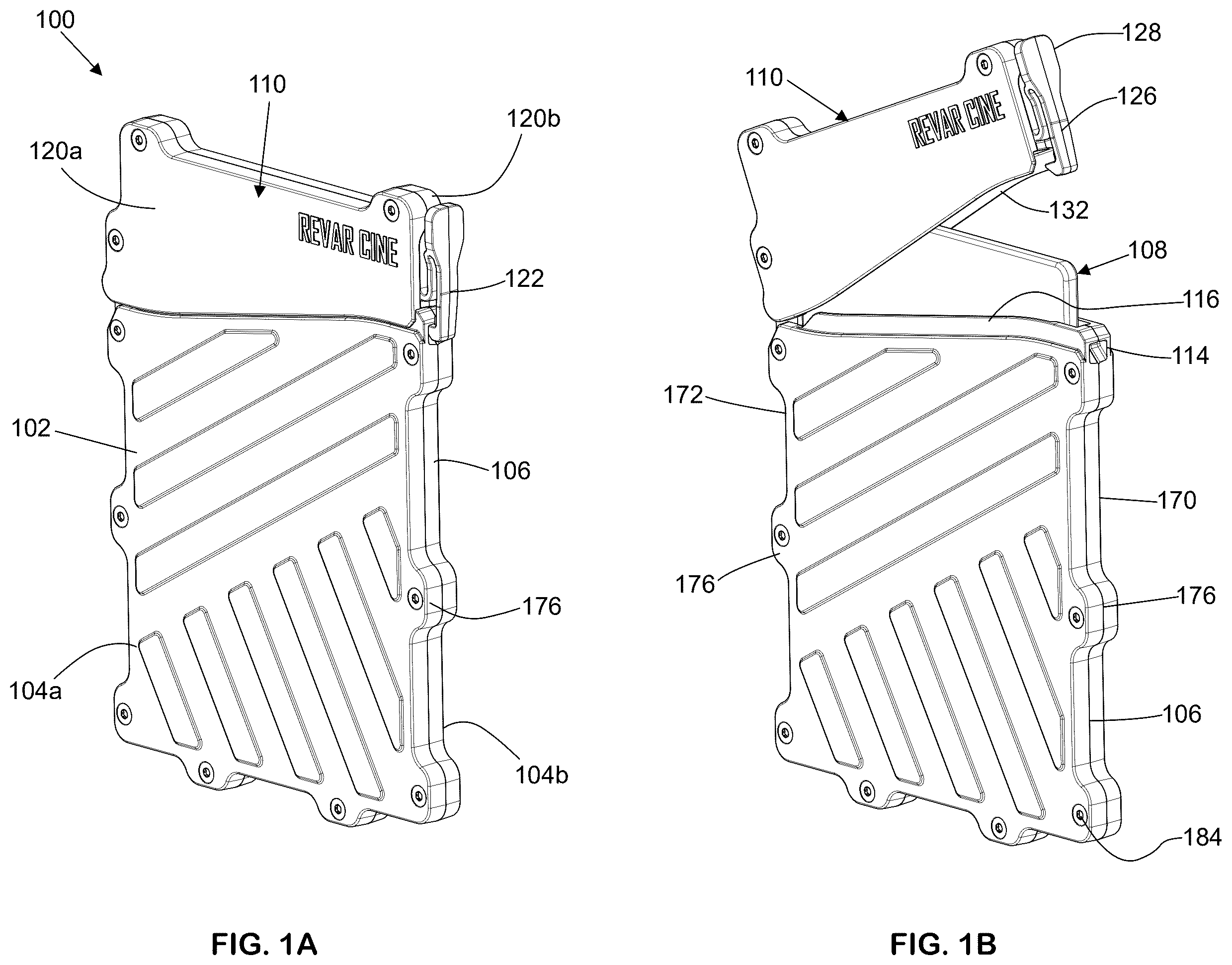 Patent US12492067 Figure 1 – Storage device for lens filters and related methods