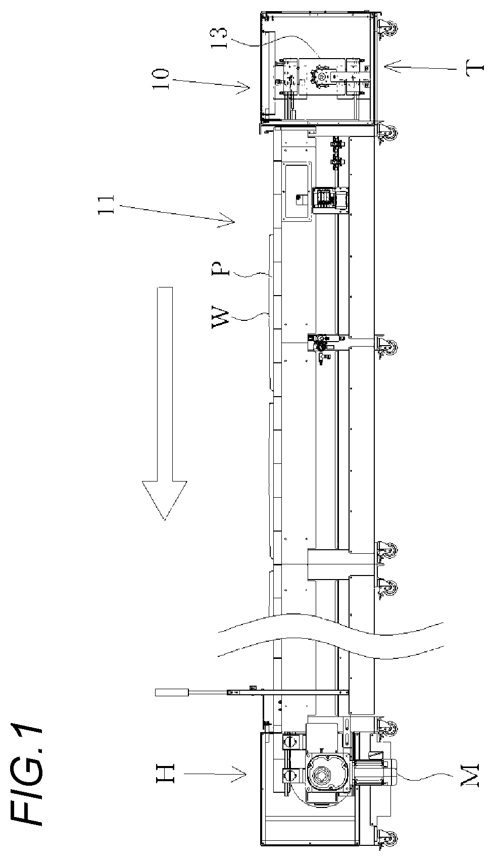 Patent US12492082 — Pallet reversing apparatus for conveyor — Figure 1