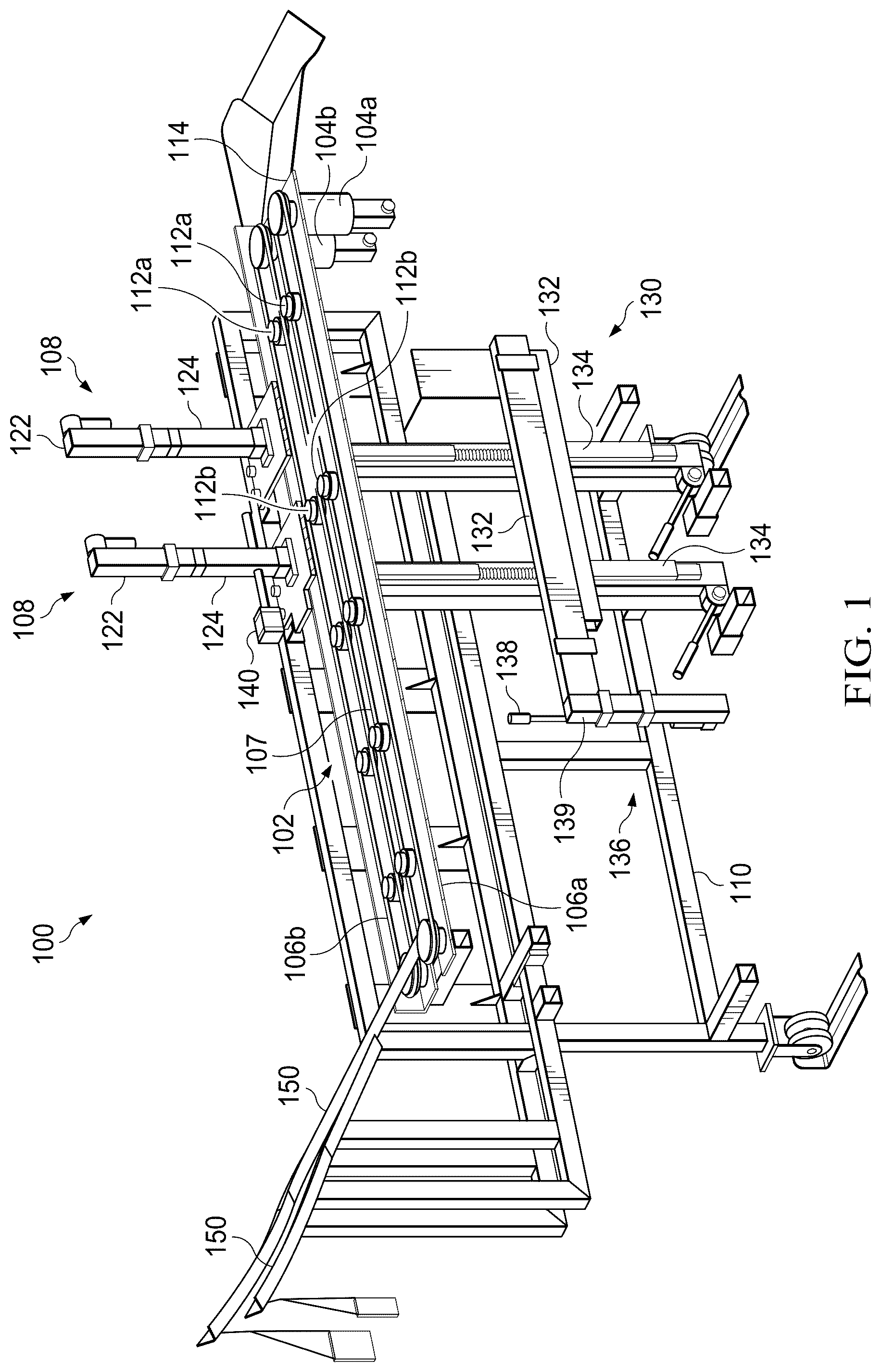 Patent US12492086 — Apparatus for stacking taco shells — Figure 1