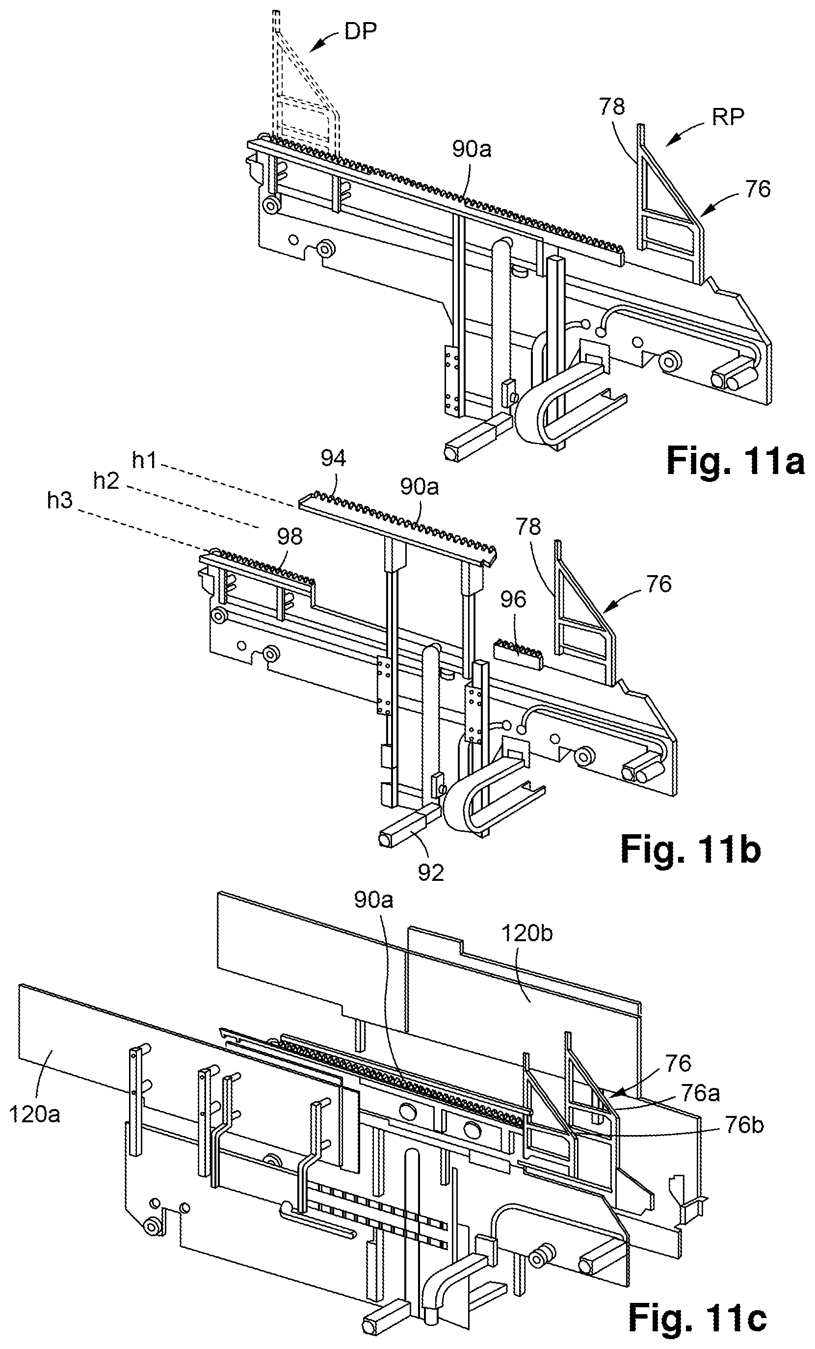 Patent US12492093 Figure 12 – Stacker module for a converting machine