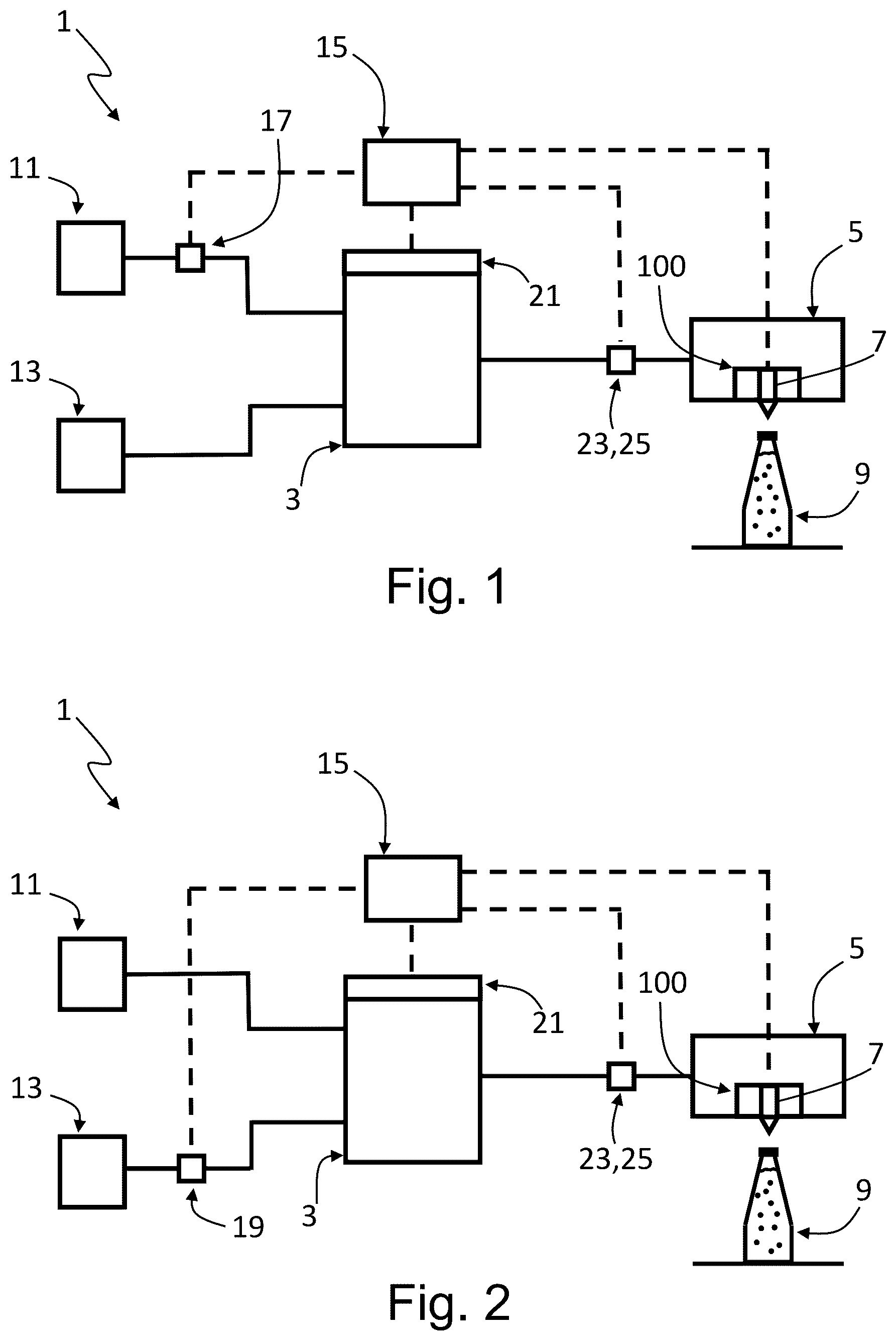 Patent US12492114 — Carbonation device for beverages and related carbonation sensor — Figure 1