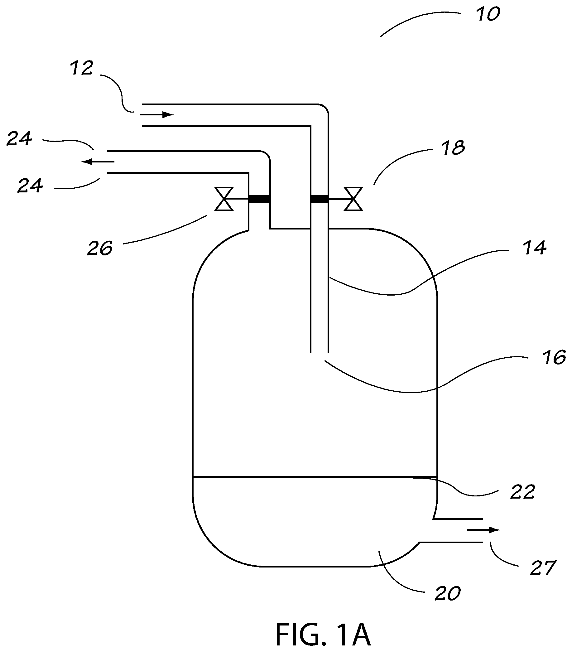 Patent US12492132 — Device for controlling thermal hydrolysis decompression and process plant comprising such device — Figure 1