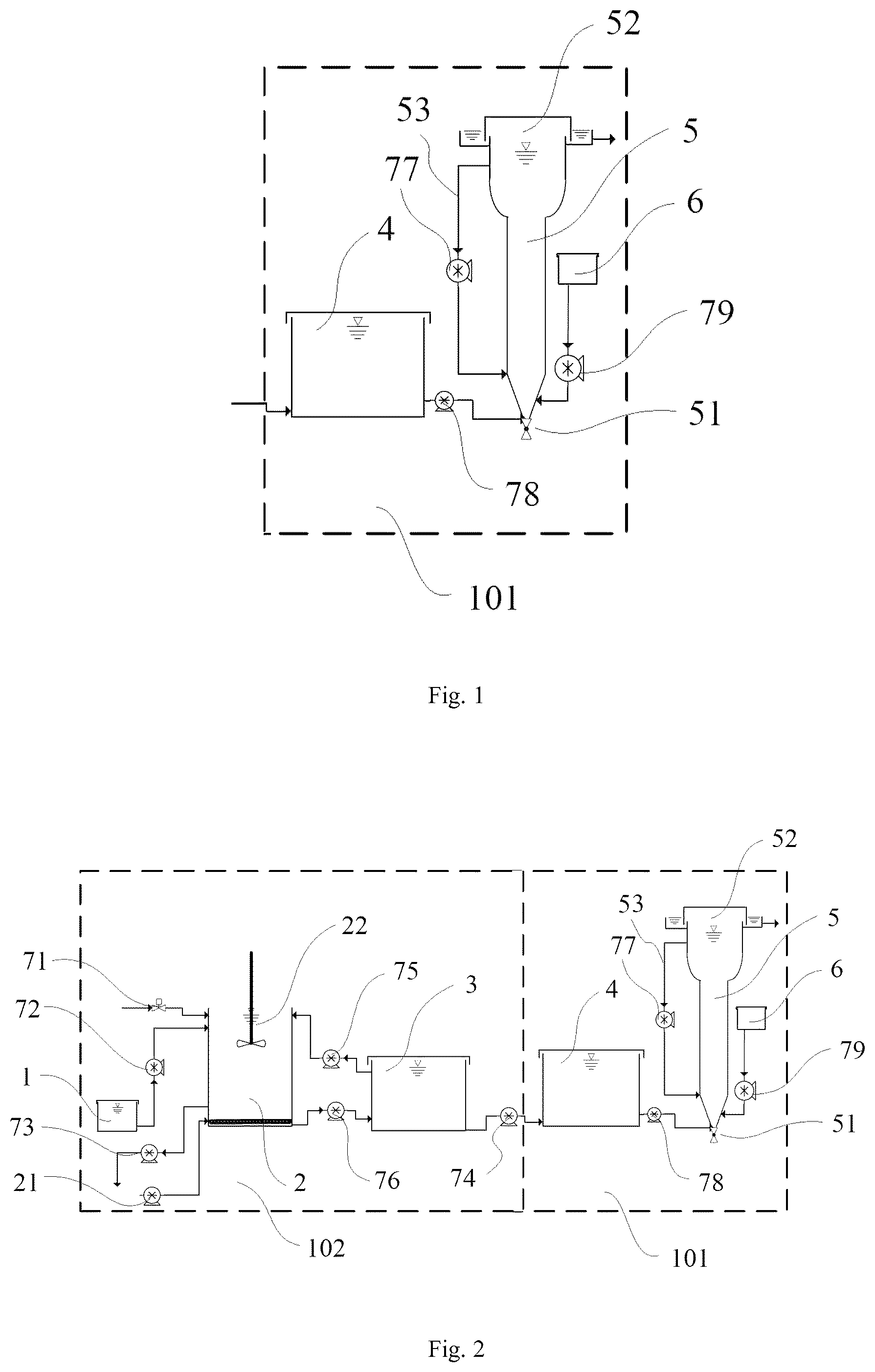 Patent US12492139 — Process for enriching phosphorus and recovering blue iron ore by using biofilm method — Figure 1
