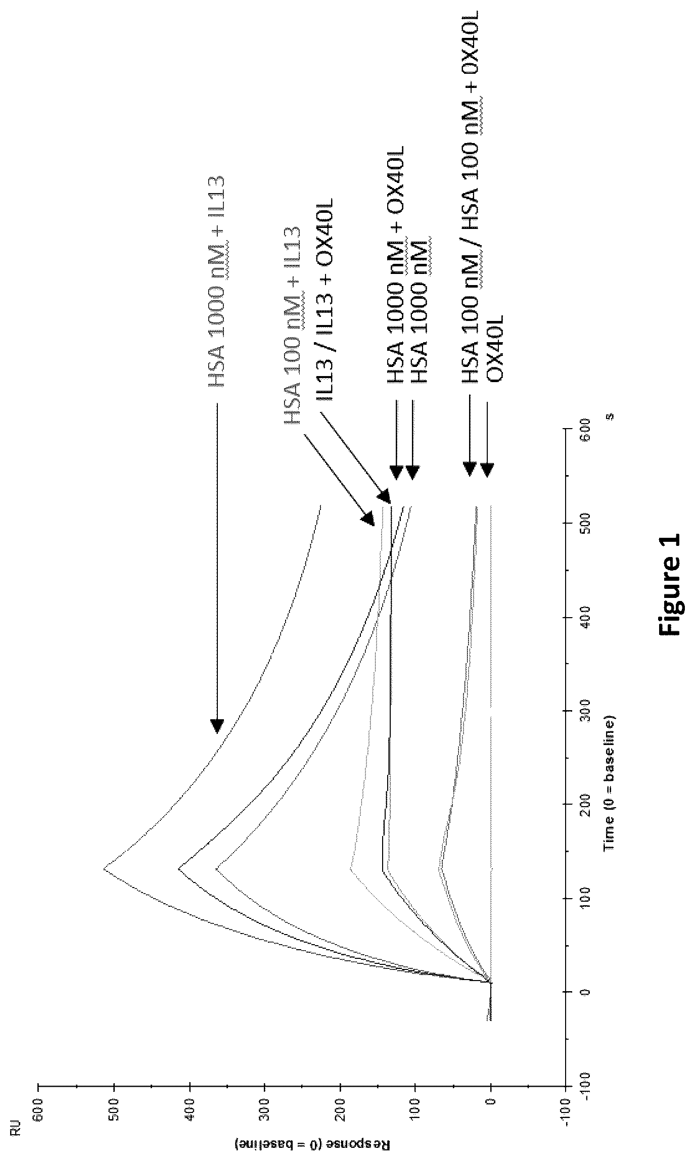 Patent US12492248 — Methods of treatment utilizing polypeptides comprising immunoglobulin single variable domains targeting IL-13 and TSLP — Figure 1